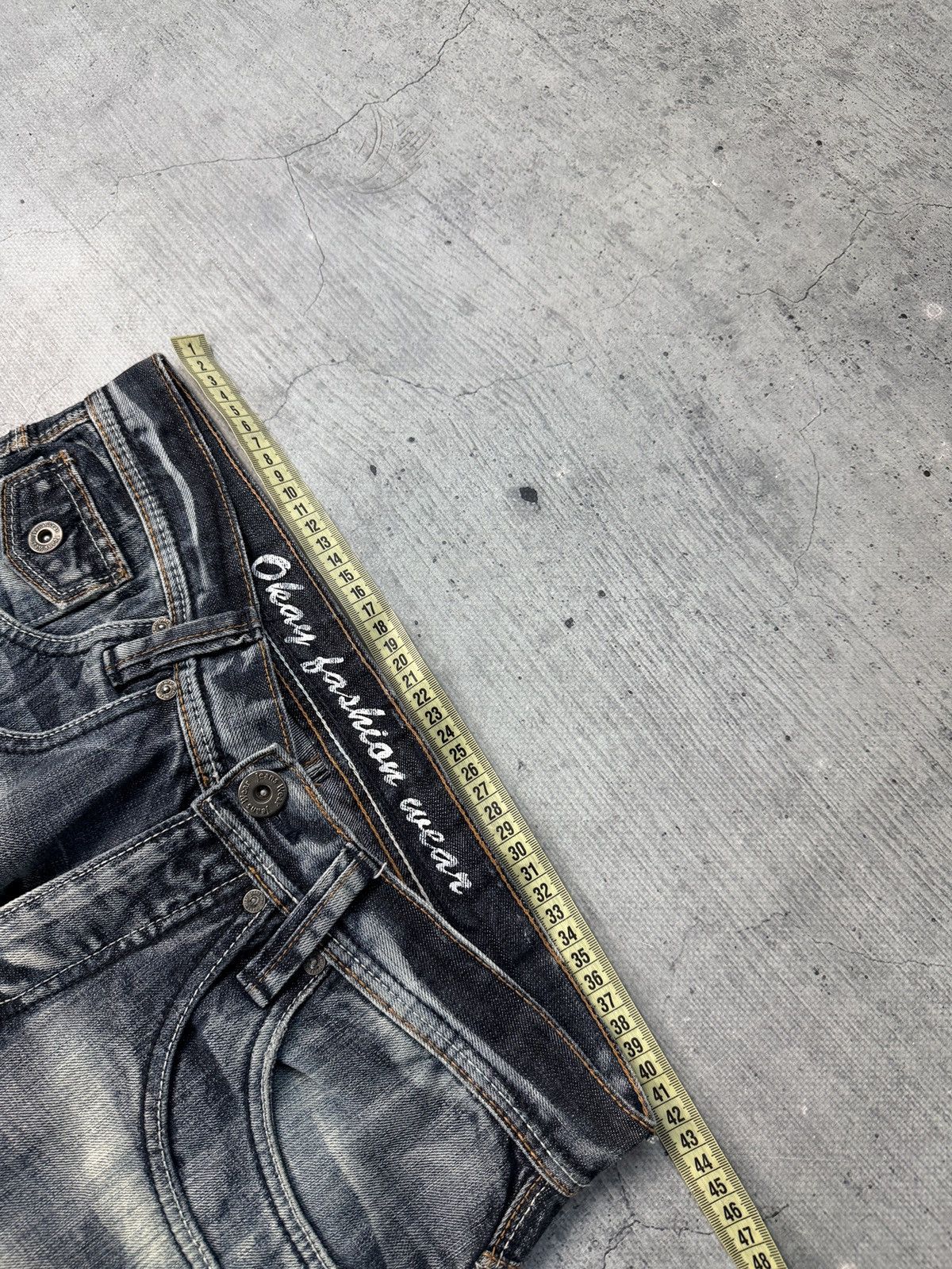 Affliction Affliction Cipo & Baxx Jeans Vintage Y2k 90s USA Style Size US 33 - 8 Thumbnail