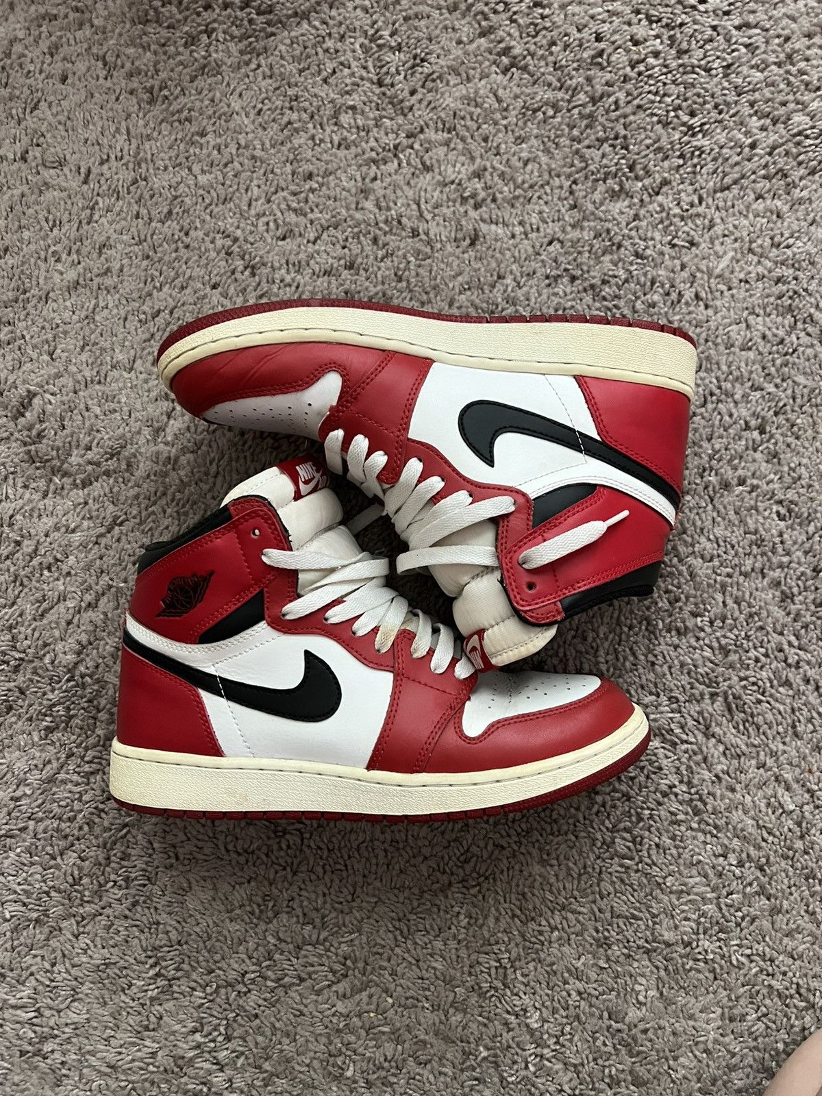 靴 Nike Air Jordan 1 Retro High Chicago2015 Jordan 1 Retro Chicago (2015) Men's - 555088-101 - US