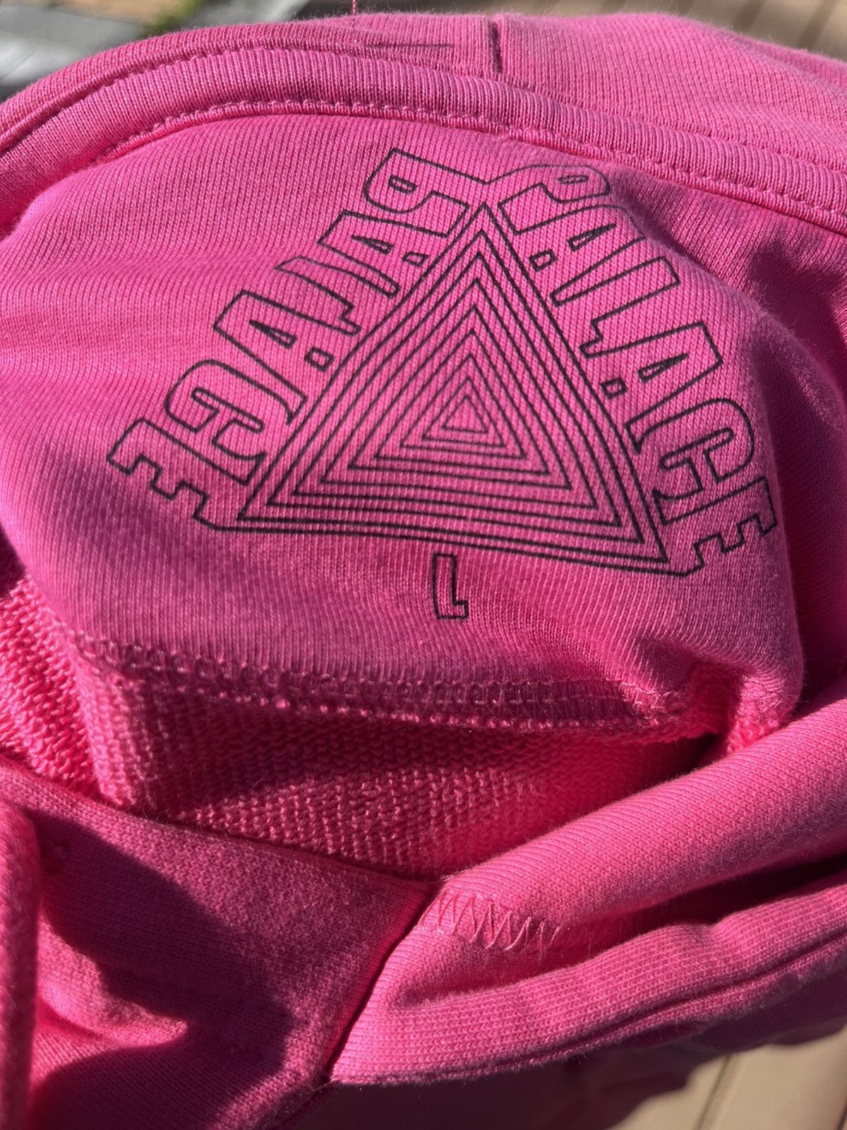 Palace Palace Tri Camo Pink hoodie size L Size US L / EU 52-54 / 3 - 3 Thumbnail