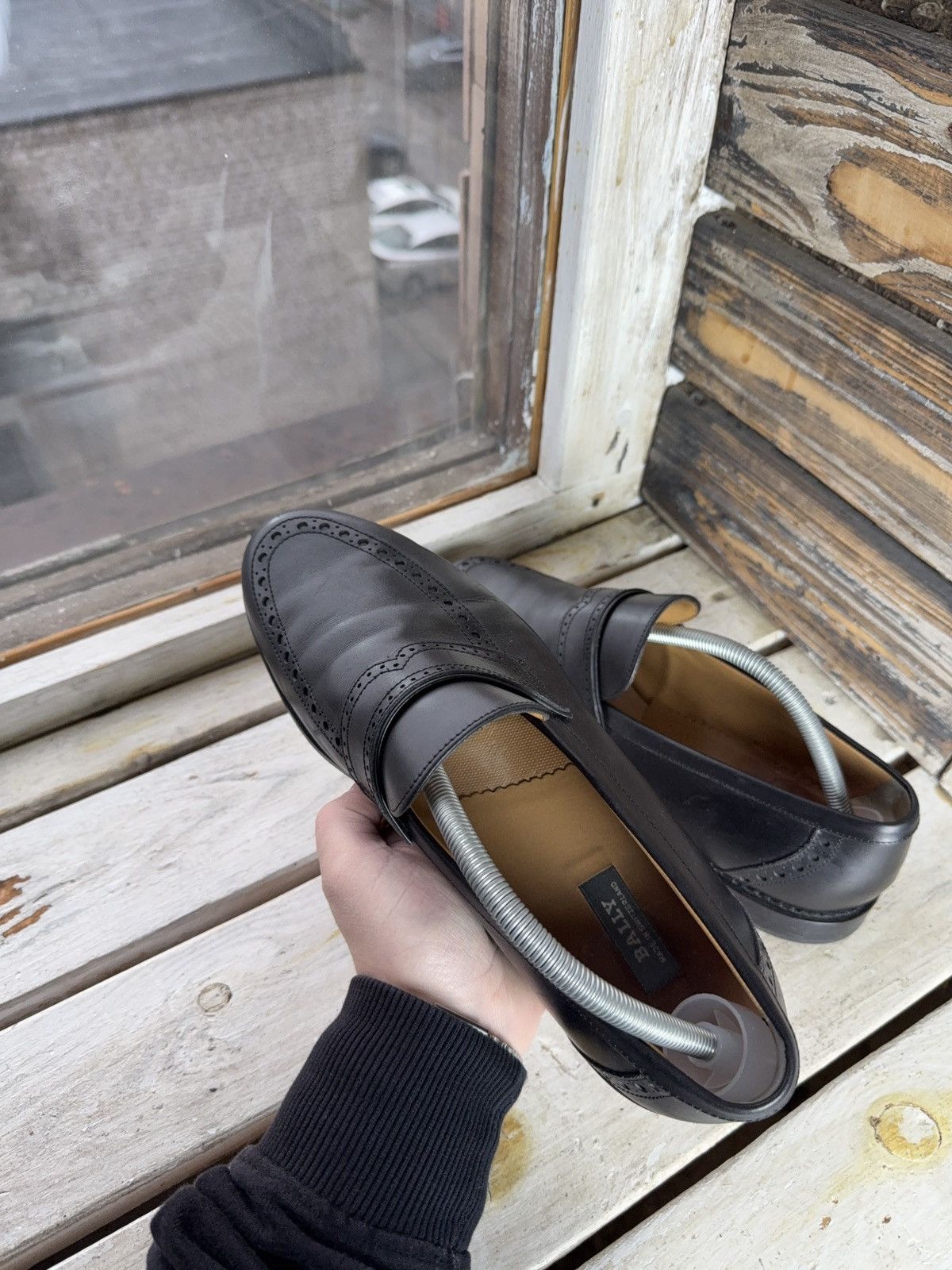 Bally Luxury Bally Goodyear Welt Penny Loafers Black Men’s US 11 Size US 11 / EU 44 - 6 Thumbnail