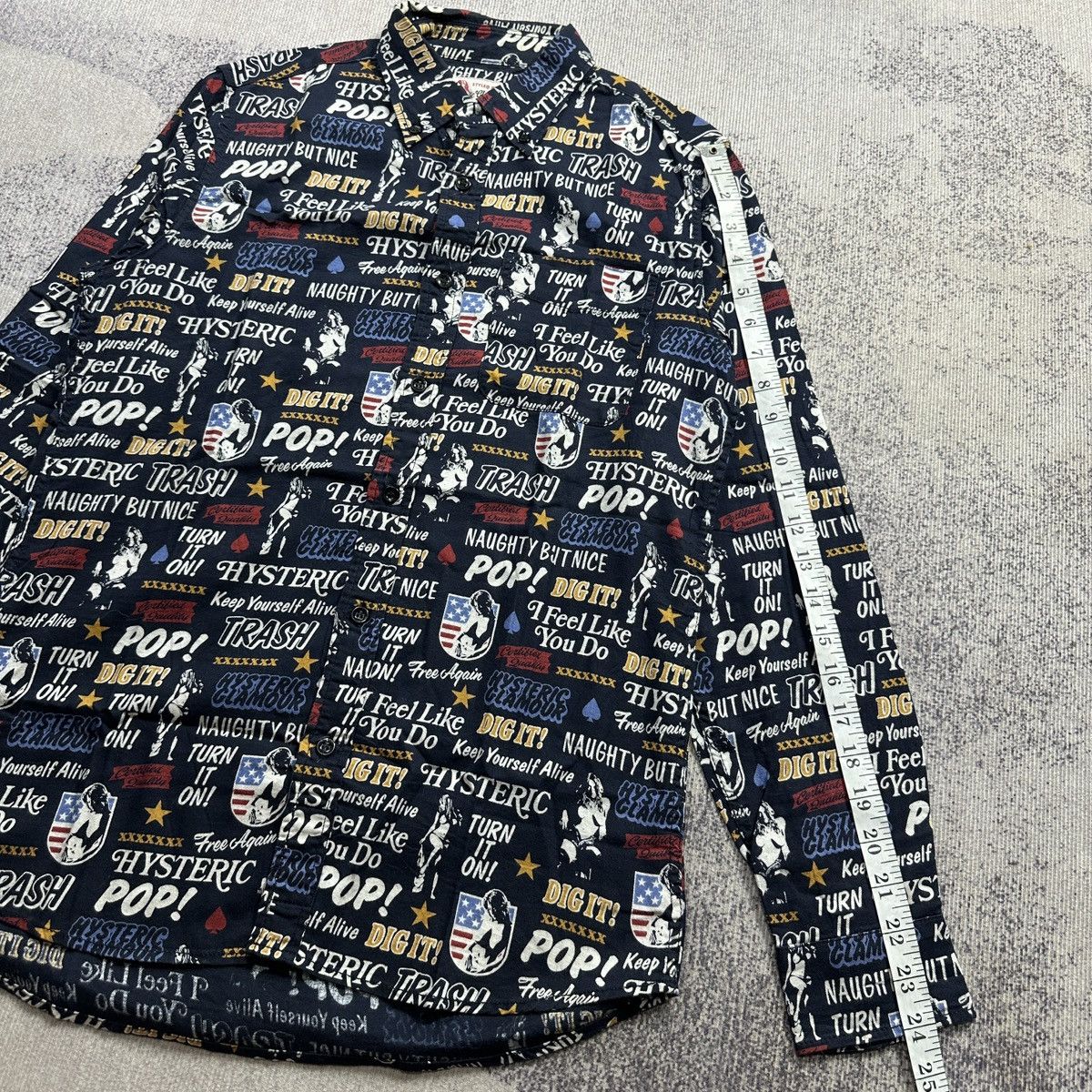 Hysteric Glamour Hysteric Glamour All of print Shirt Size US S / EU 44-46 / 1 - 6 Thumbnail