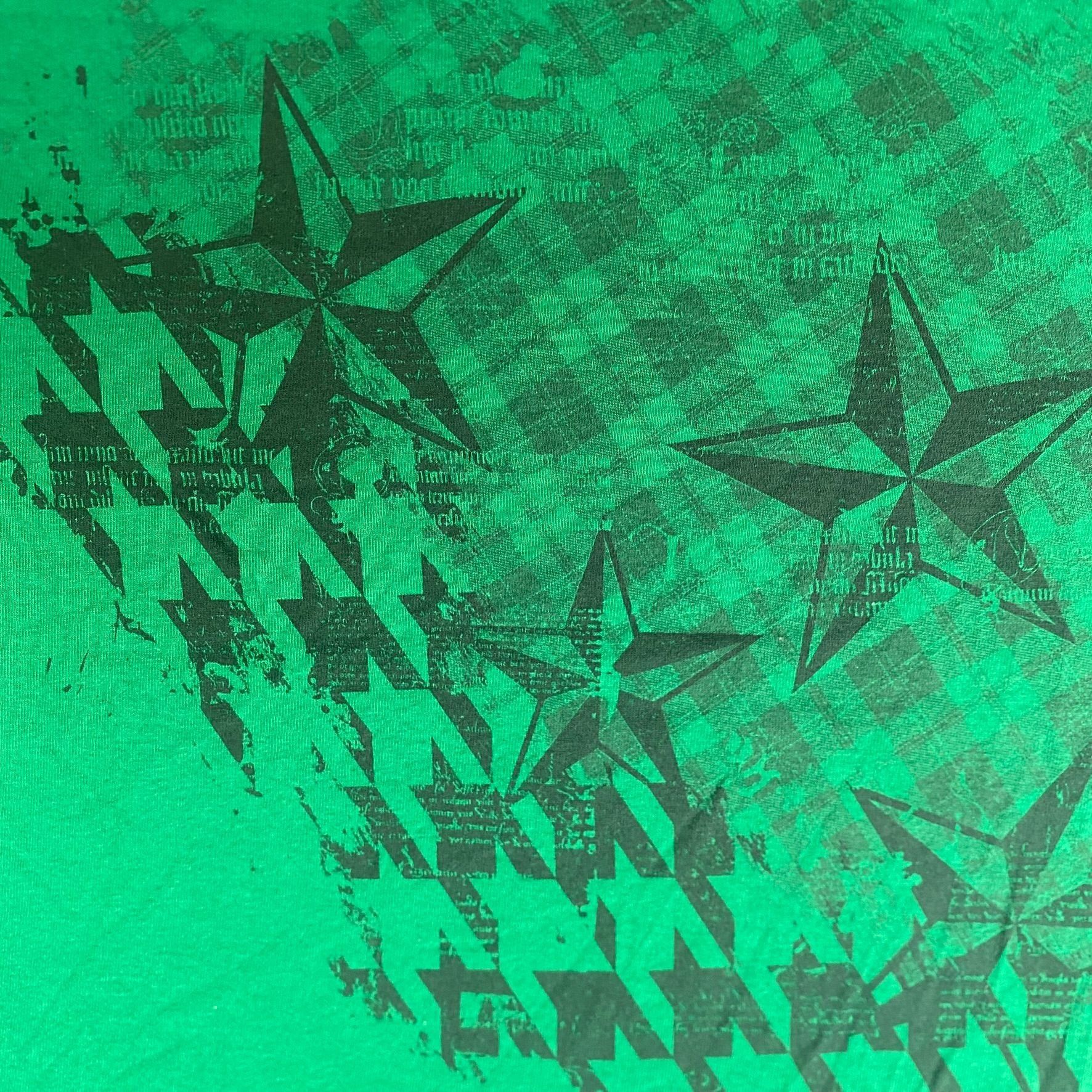 Vintage Vintage Y2K Gothic Stars Shirt Goth MMA UFC AOP All Over Tee Size US M / EU 48-50 / 2 - 3 Thumbnail
