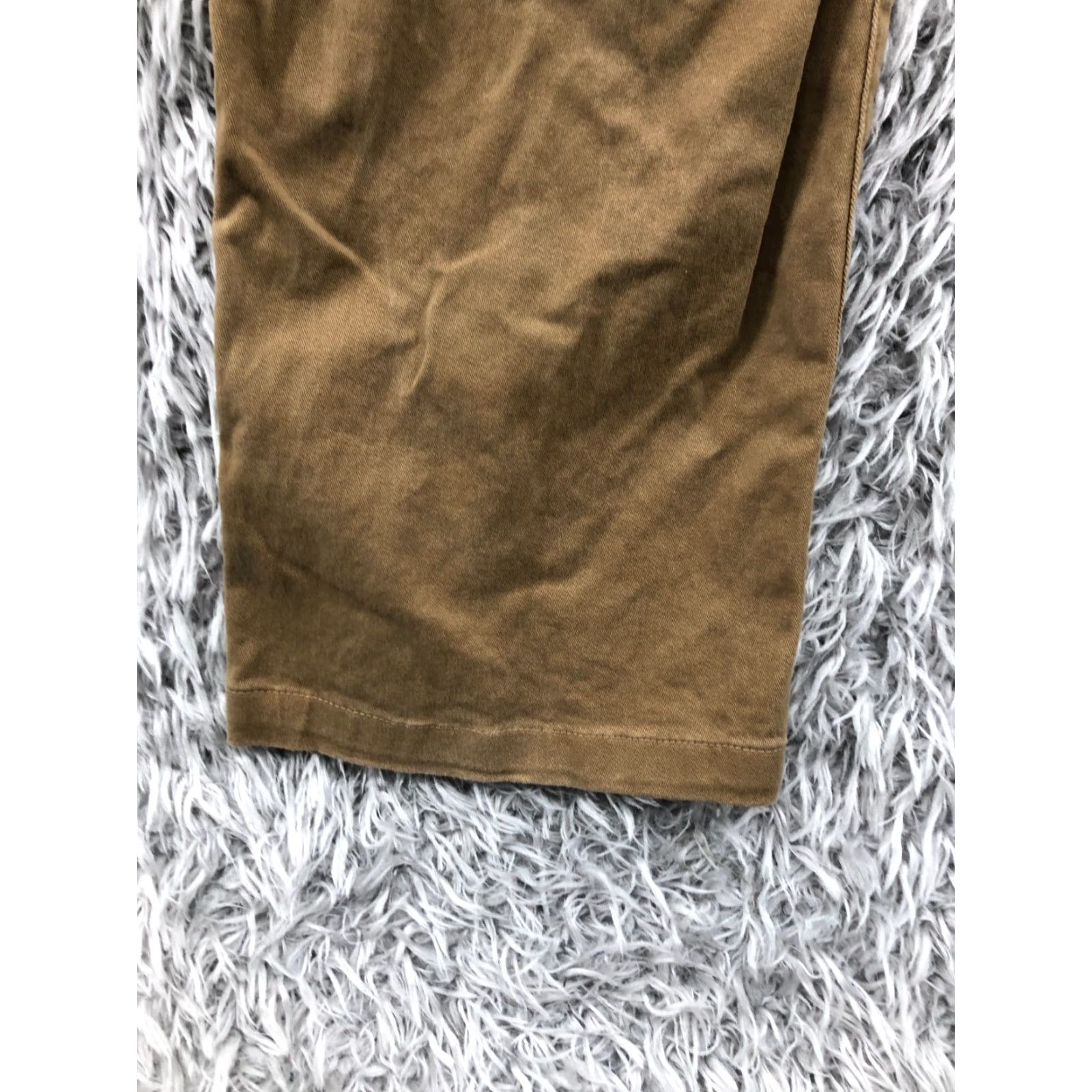 Weatherproof Goodfellow Hennepin Chino Pants Mens 34x28 Beige Medium Wash Chino Pockets Logo 5-Pocket Straight Leg Casual Travel Summer Fall Spring Winter Size US 34 / EU 50 - 7 Thumbnail