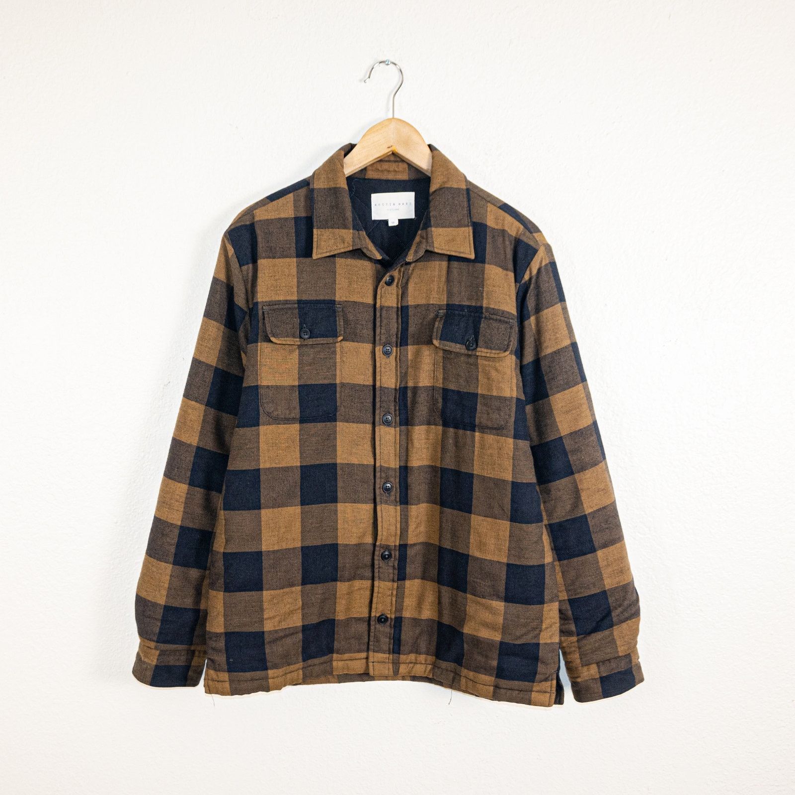 KESTIN KESTIN HARE Brown Check Shirt Jacket Shacket size Medium Size US M / EU 48-50 / 2 - 1 Thumbnail
