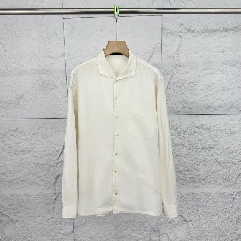 Givenchy Givenchy Beige Cotton Long Sleeve Shirt 0089 Size ONE SIZE - 1 Thumbnail