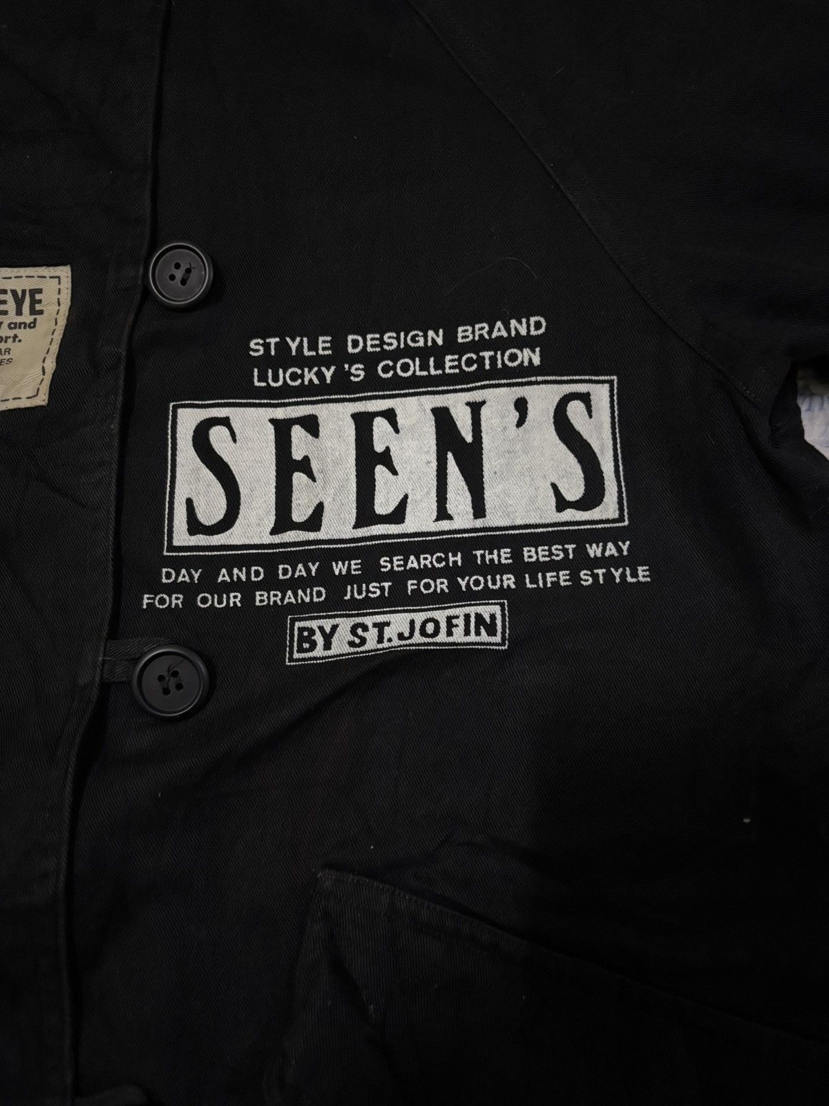 Japanese Brand Japanese Ze-Chris Denim Jacket Size US L / EU 52-54 / 3 - 11 Thumbnail