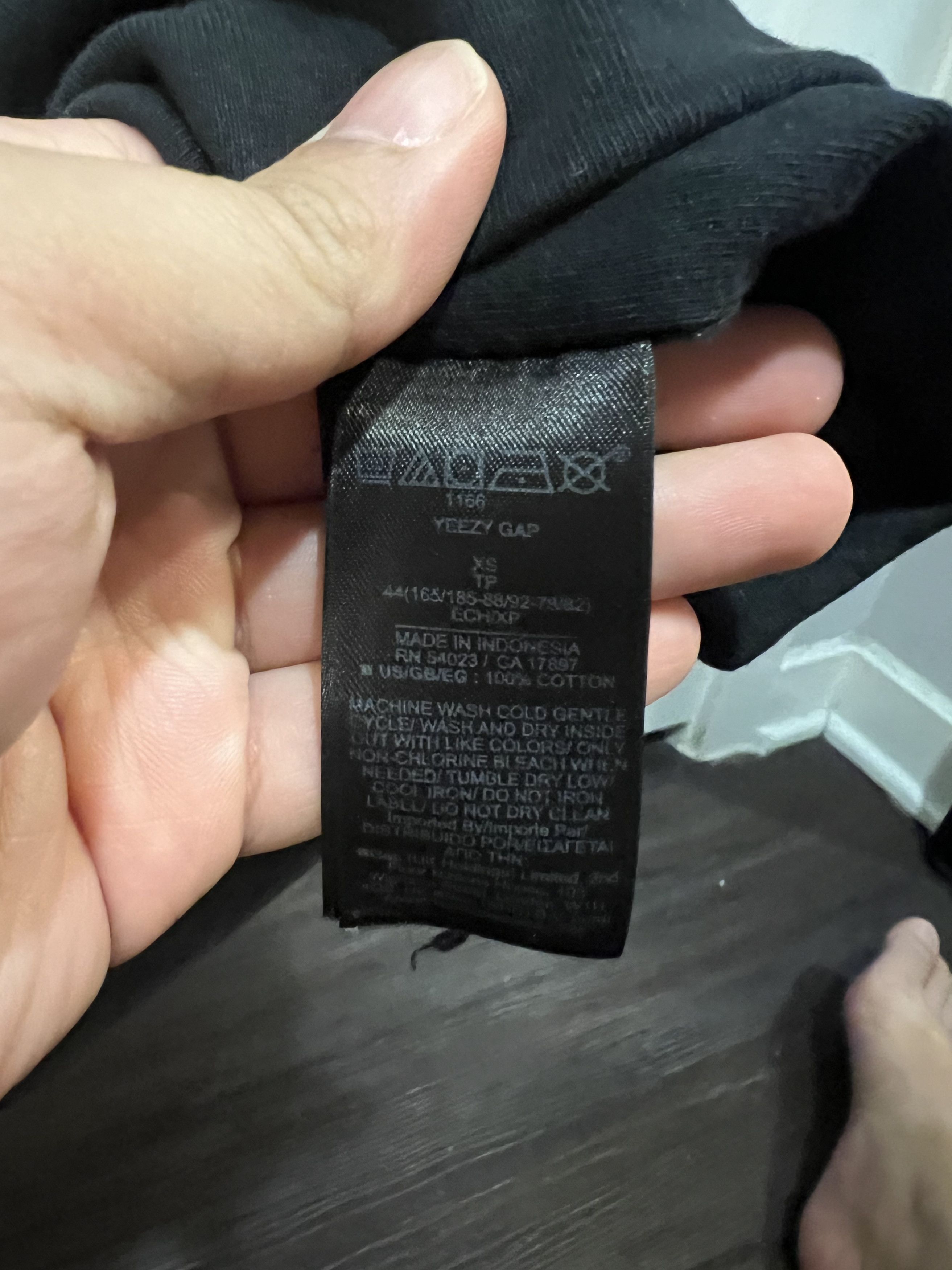 Gap × Yeezy Yeezy Gap Engineered by Balenciaga 3/4 Sleeve Cotton Tee Size US XS / EU 42 / 0 - 4 Thumbnail