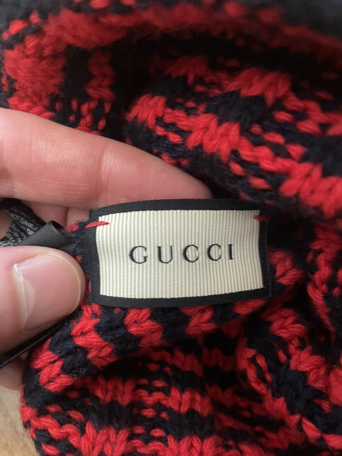 Gucci Gucci Stripe wool beanie Size ONE SIZE - 2 Thumbnail