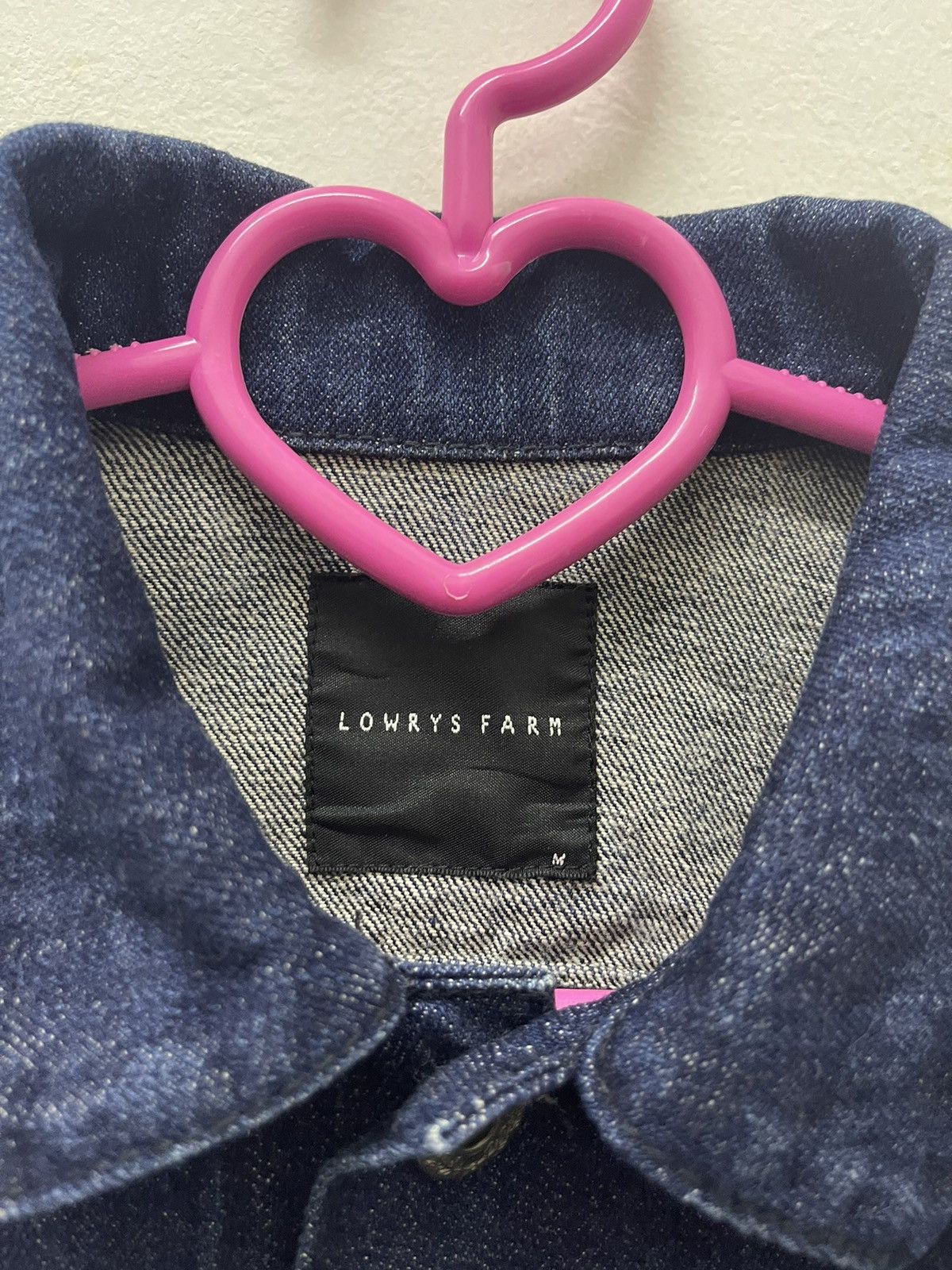 LOWRYS FARM Rare LOWRYS FARM Trucker Type 1 Single Pocket Denim Jacket Size US M / EU 48-50 / 2 - 5 Thumbnail