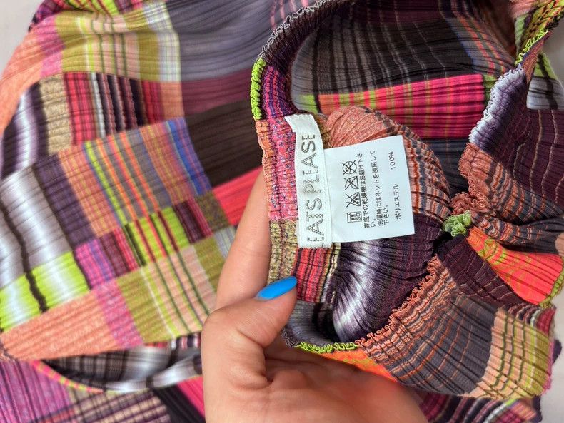 Issey Miyake issey miyake size:4 Mosaic vest top Size XXS / US 00 / IT 34 - 8 Thumbnail
