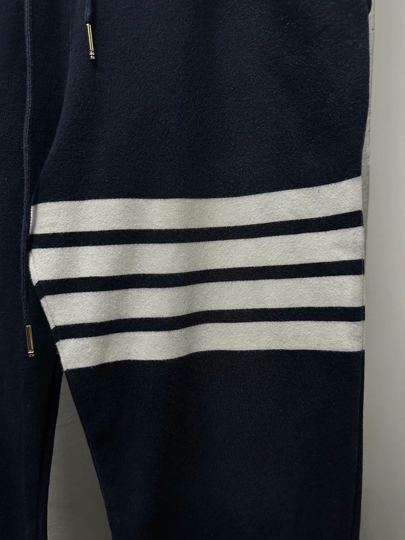 Thom Browne Thom Browne Blue and green sweatpants Size US 39 - 3 Thumbnail