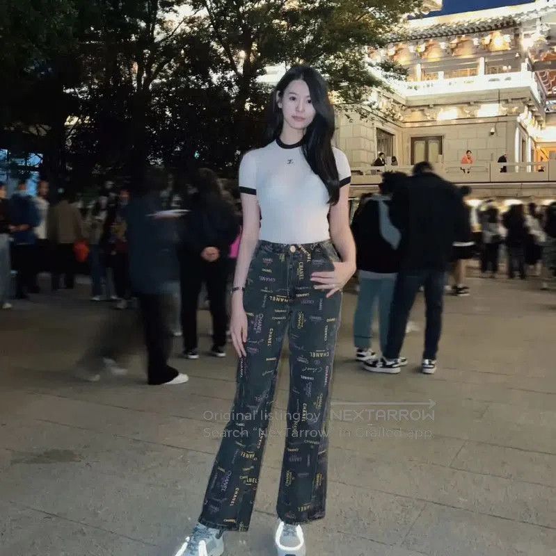 Chanel Chanel Colorful Women's Casual Pants . Size 23" - 6 Thumbnail