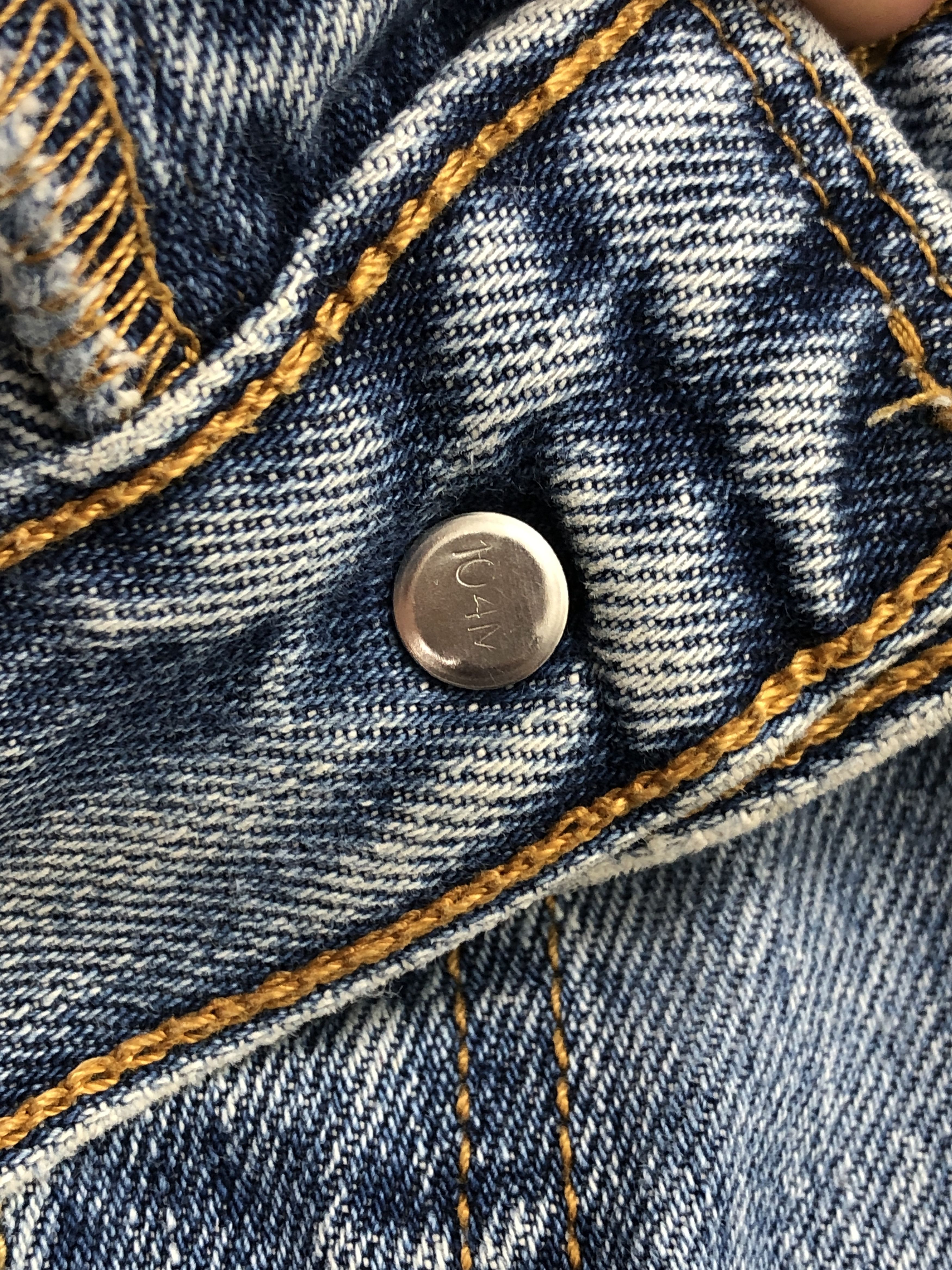 Levi's × Vintage Vintage 90s Levi's 501 Distressed Blue Jeans Size US 31 - 14 Thumbnail