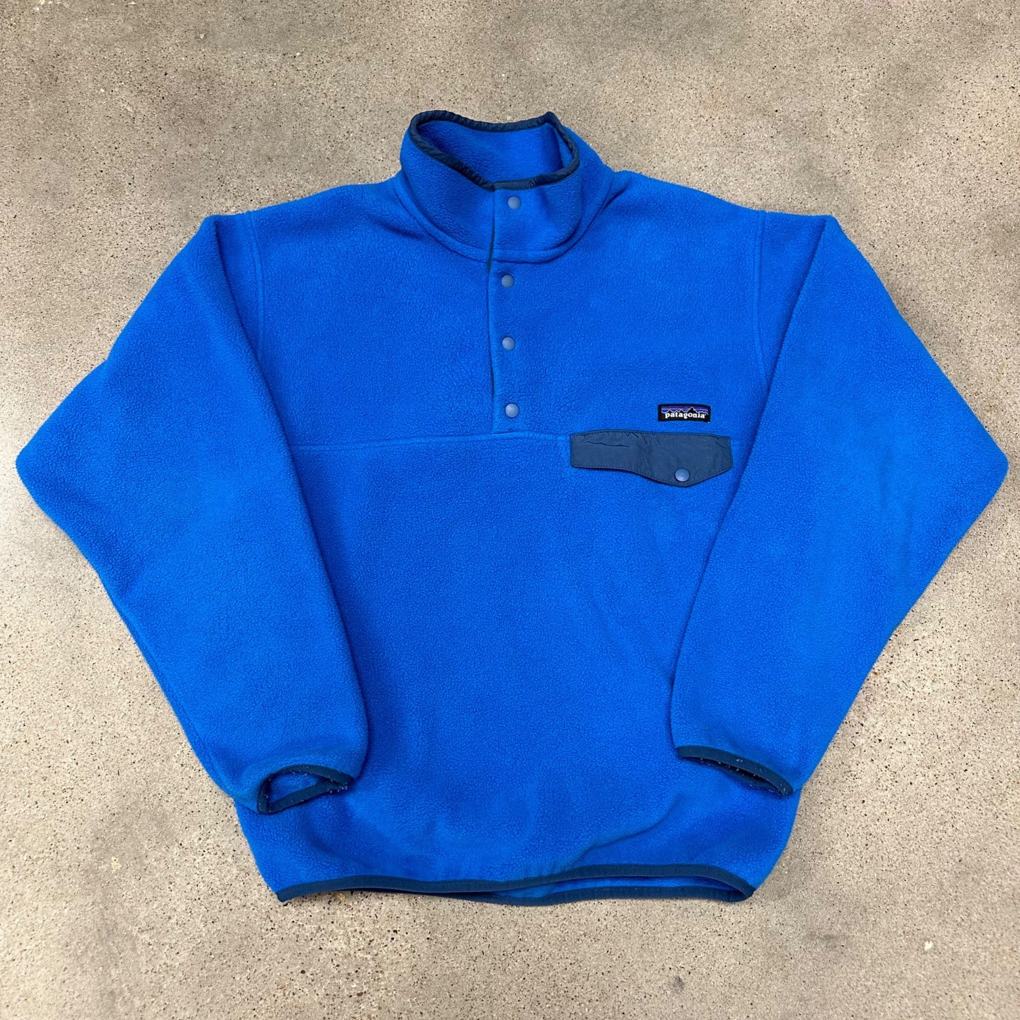 Patagonia × Vintage Vintage Patagonia Synchilla Snap Up Pullover Fleece Jacket B Size US M / EU 48-50 / 2 - 1 Thumbnail