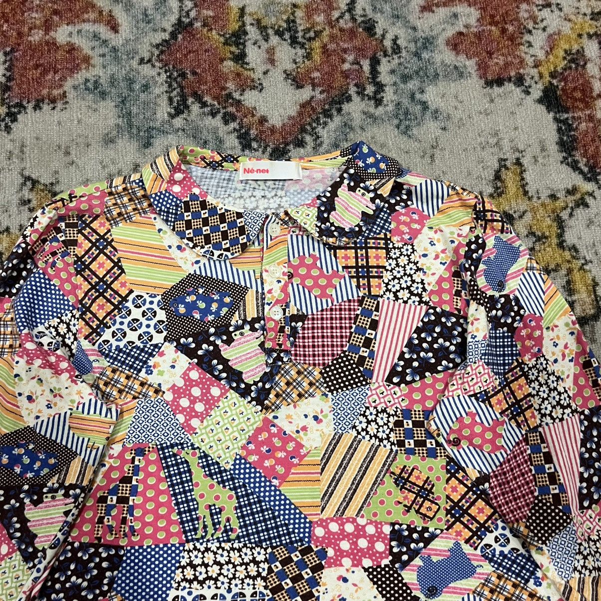Issey Miyake Multi colour blouse Size M / US 6-8 / IT 42-44 - 2 Thumbnail
