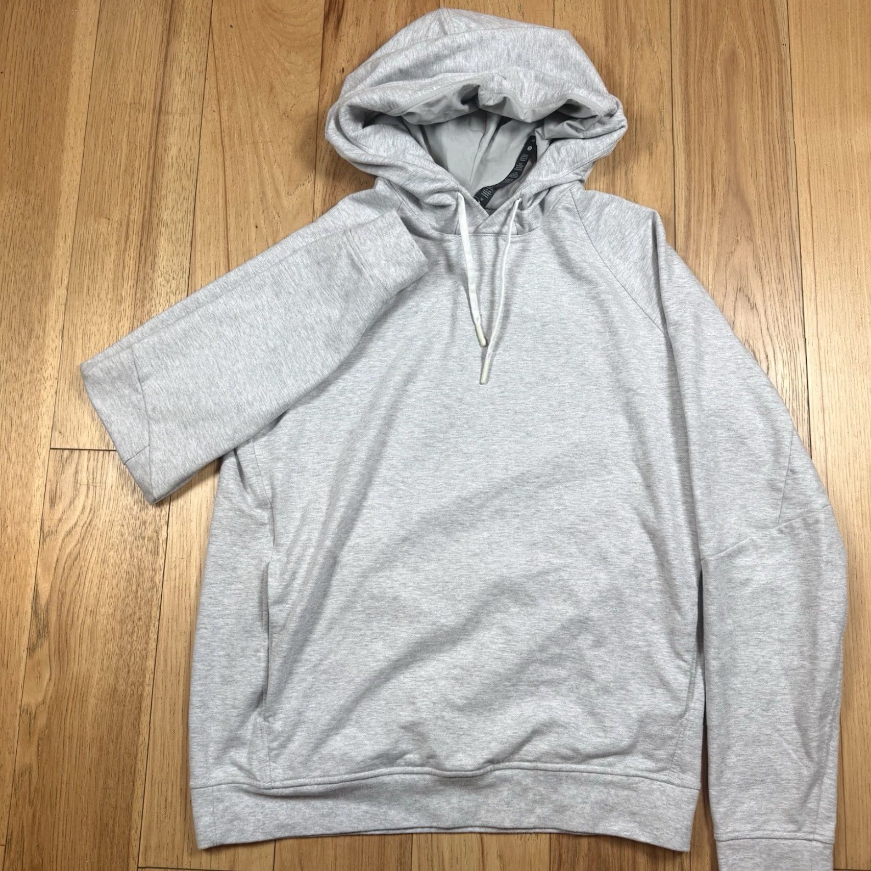 Lululemon Lululemon City Sweat Pullover Hoody Mens Medium Gray Athletic Stretch Hoodie Size US M / EU 48-50 / 2 - 2 Thumbnail