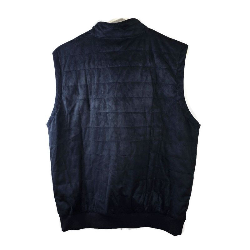 Robert Barakett Robert Barakett Navy Full Zip Renoir Quilted Vest Size XL Size US XL / EU 56 / 4 - 10 Thumbnail