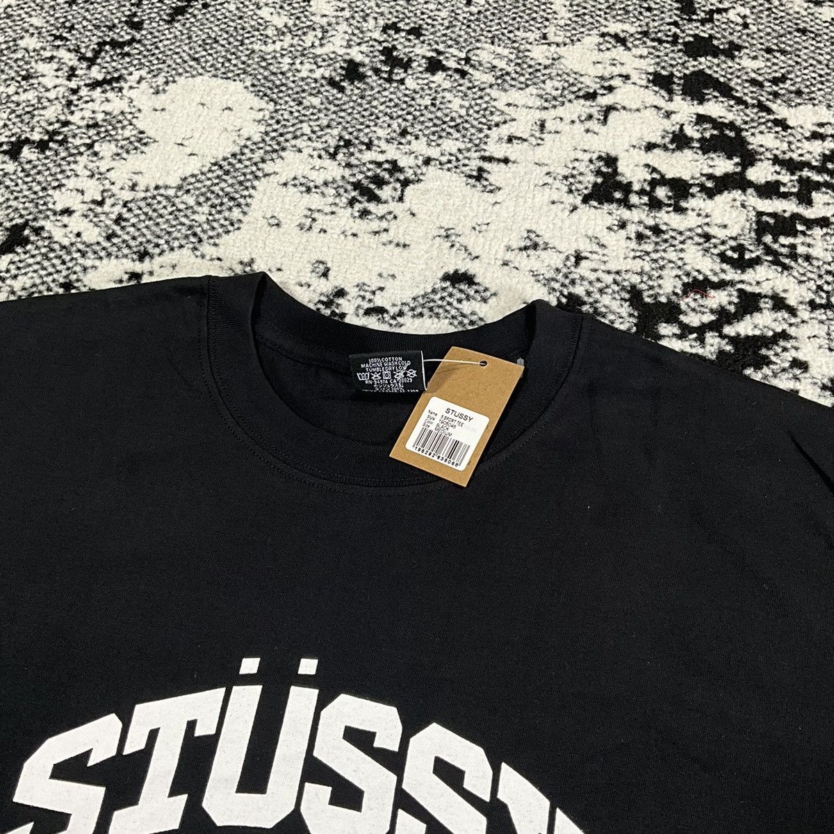 Stussy STUSSY 5 SPORT TEE BLACK - M Size US M / EU 48-50 / 2 - 5 Thumbnail