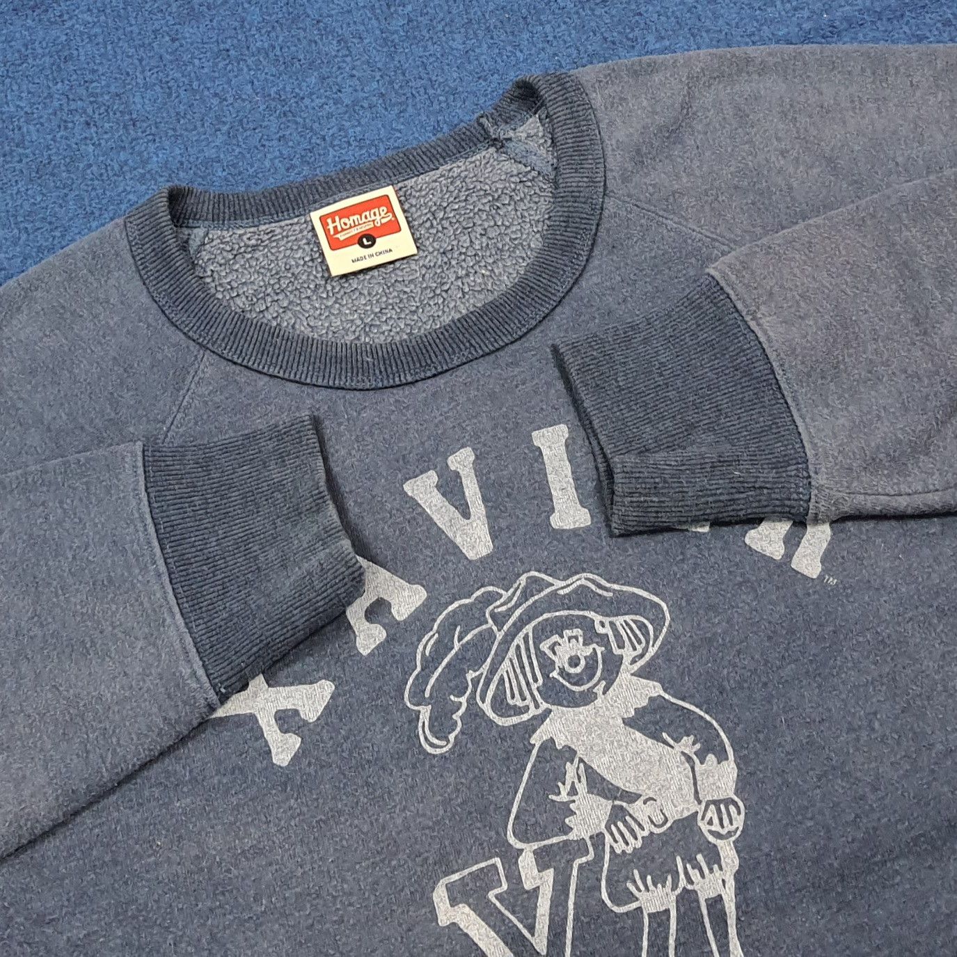 Homage Vintage Xavier University College Mascot Sweatshirt C290N5 Size US L / EU 52-54 / 3 - 6 Thumbnail