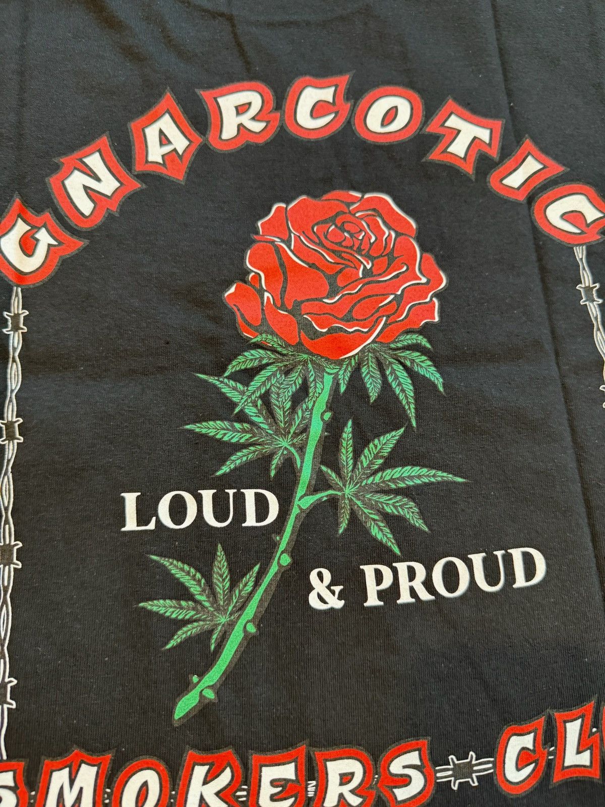 Gnarcotic Gnarcotic Lil Gnar Smokers Club Black T-Shirt Medium Size US M / EU 48-50 / 2 - 4 Thumbnail
