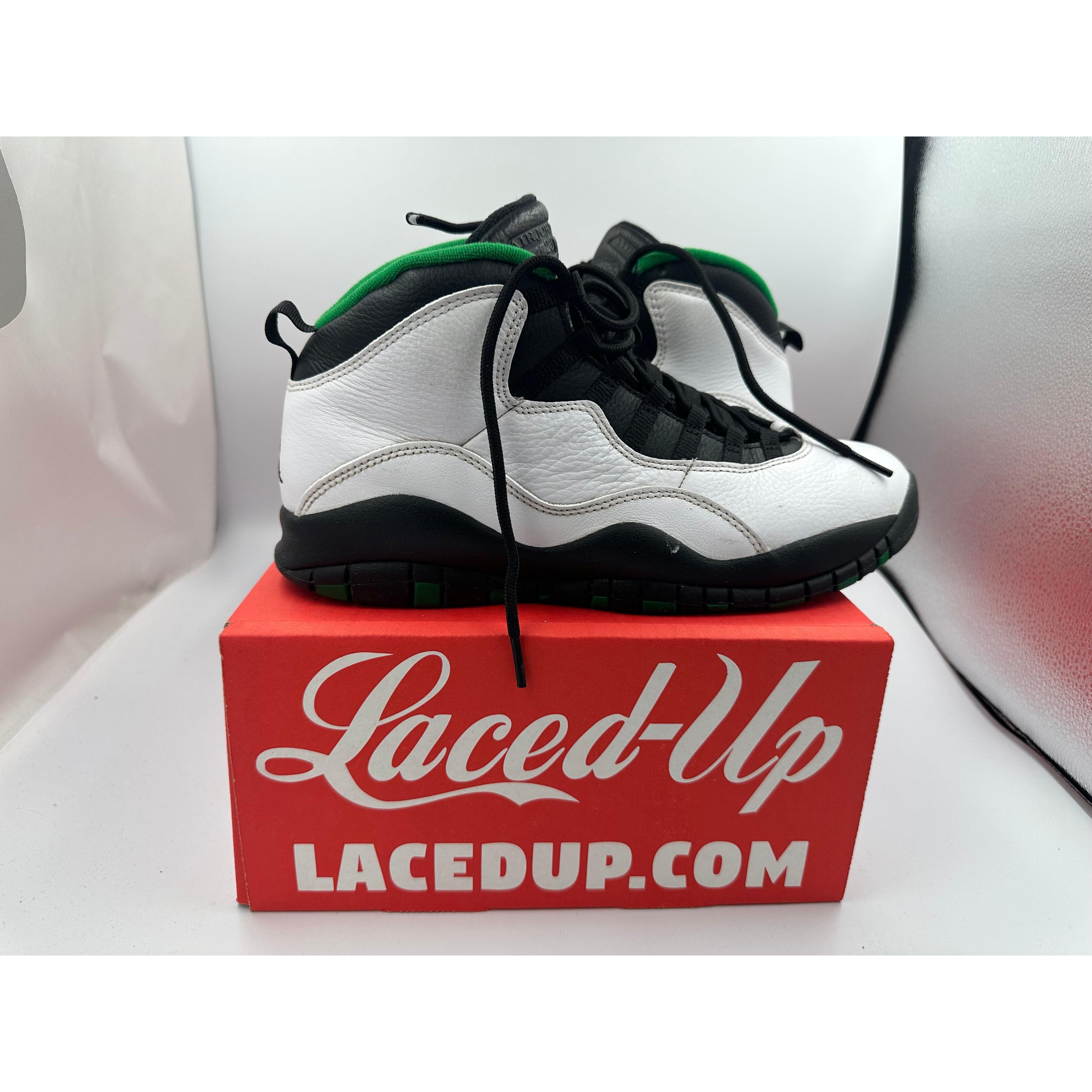 Jordan Brand PRE OWNED Jordan 10 Retro Seattle NO BOX Size US 10 / EU 43 - 1 Thumbnail
