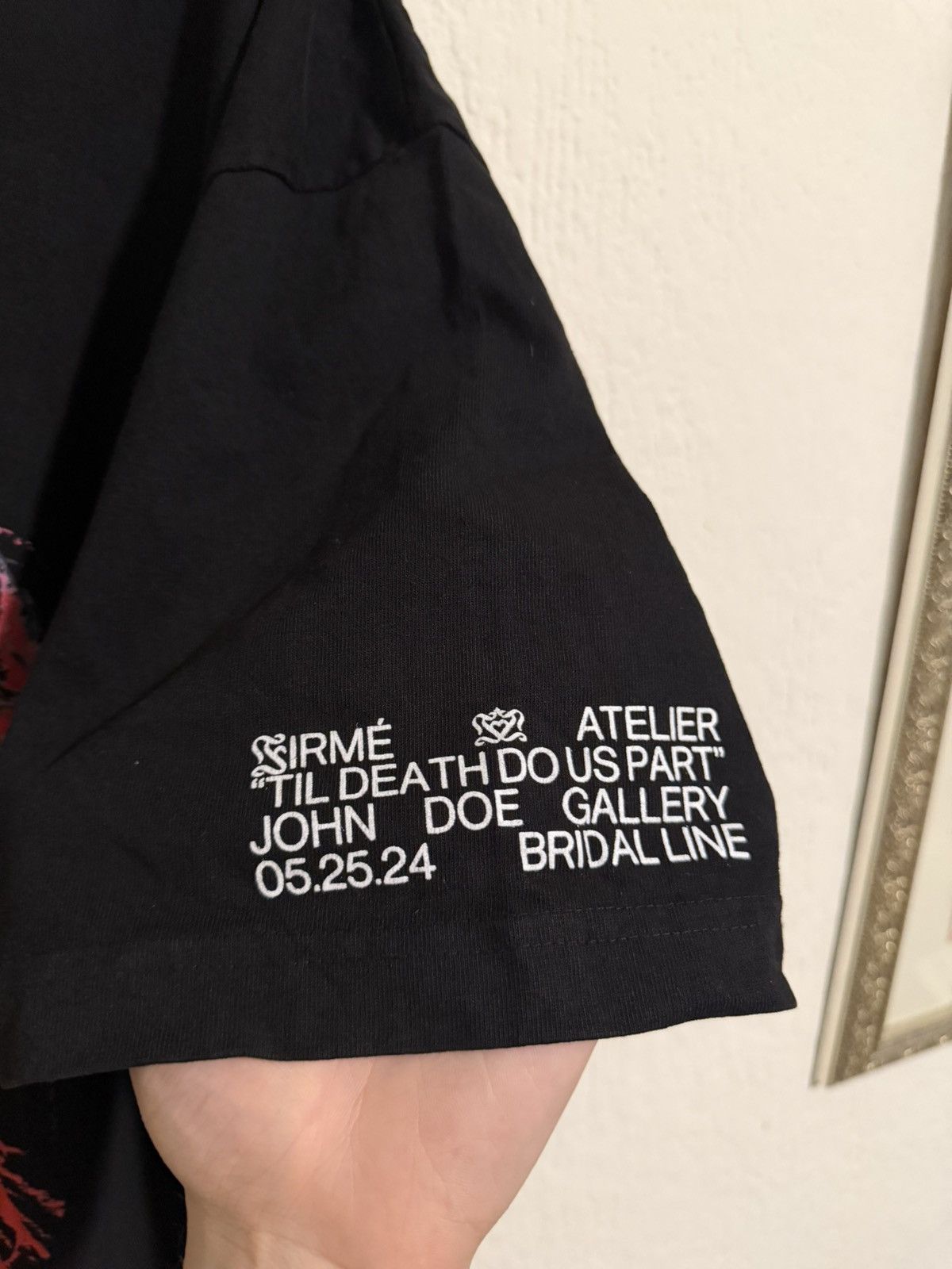 Japanese Brand Firmé Atelier x Eri Wakiyama “Till death do us part” t shirt Size US XL / EU 56 / 4 - 3 Thumbnail