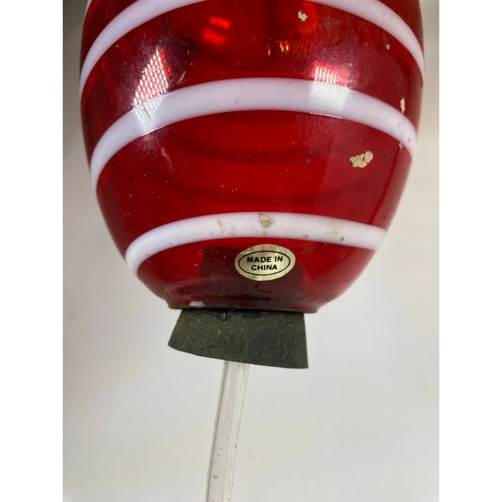 Other Hanging Hummingbird Feeder Hand Blown Glass Art Size ONE SIZE - 5 Thumbnail