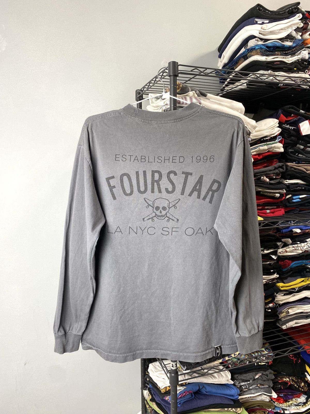 Fourstar Vintage Fourstar Skateboard Co Longsleeve Shortys Size US M / EU 48-50 / 2 - 1 Thumbnail
