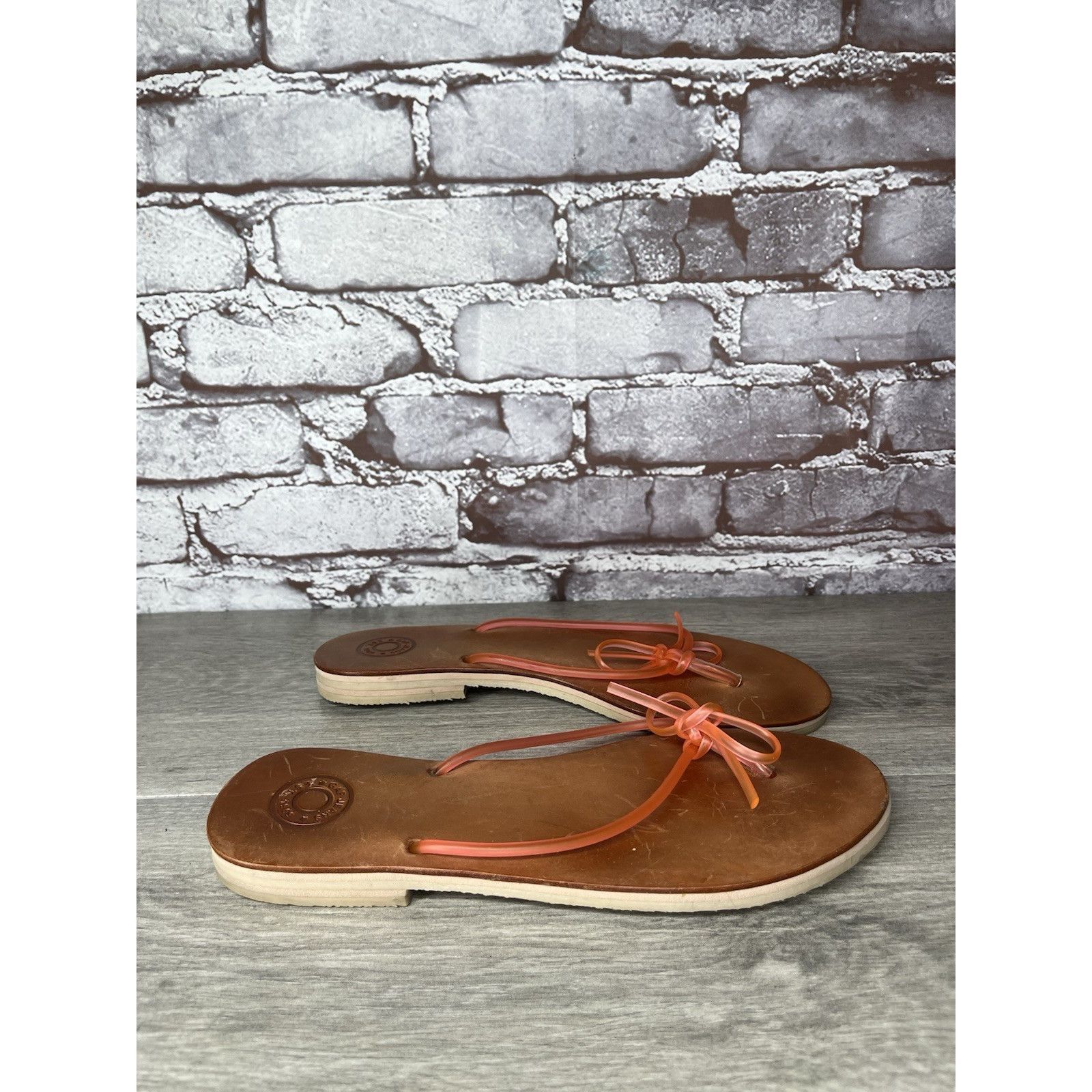 Gap Gap Sandals Flip Flop Thong Pink Toe Post Slip On Casual Fla Size US 8 / IT 38 - 3 Thumbnail