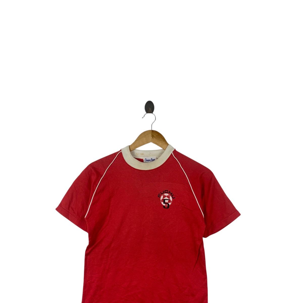 Champion Vintage 80s CHAMPION TOYOSHIMA FUCHU SPORTS Football Red Size US XS / EU 42 / 0 - 3 Thumbnail