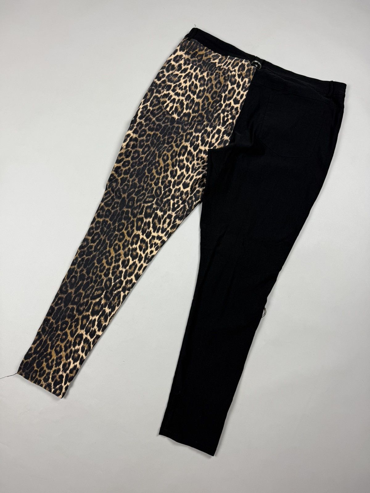 Killstar Killstar Ladies Gothic Leopard Pattern Pants Trousers Size 40" / US 18 - 25 Thumbnail