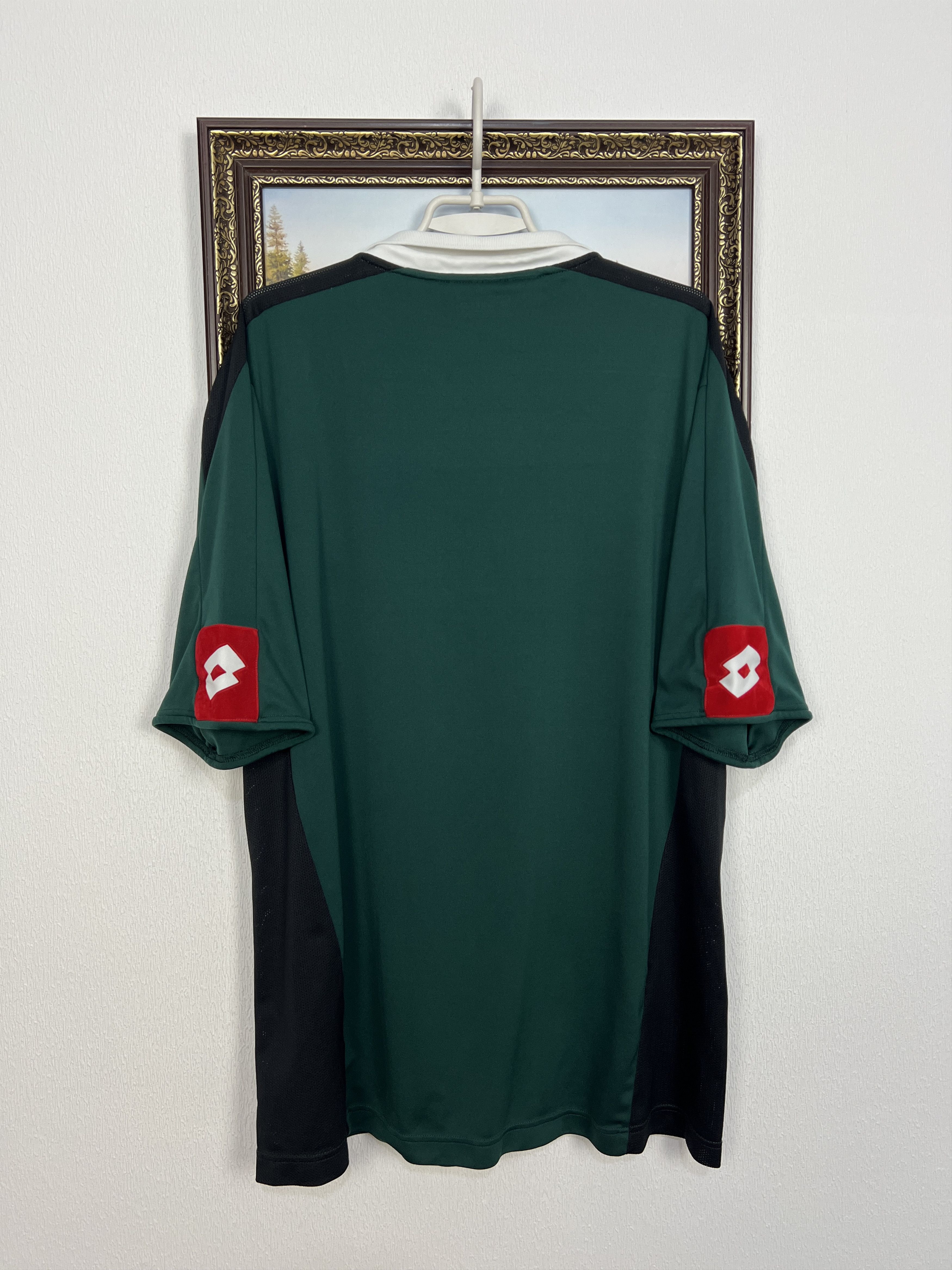 Lotto Sport Monchengladbach Home football shirt Soccer Jersey Trikot Size US XXL / EU 58 / 5 - 9 Thumbnail