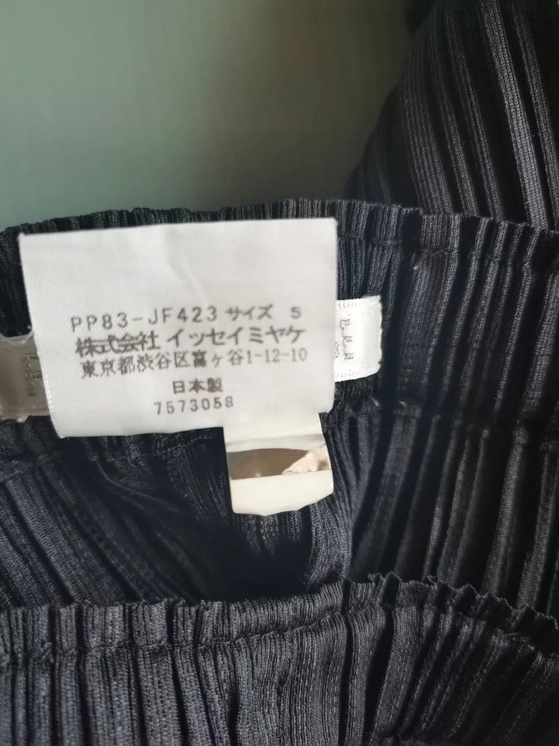 Issey Miyake issey miyake size:5 Black pleated pants Size 42" / US 20 - 3 Thumbnail