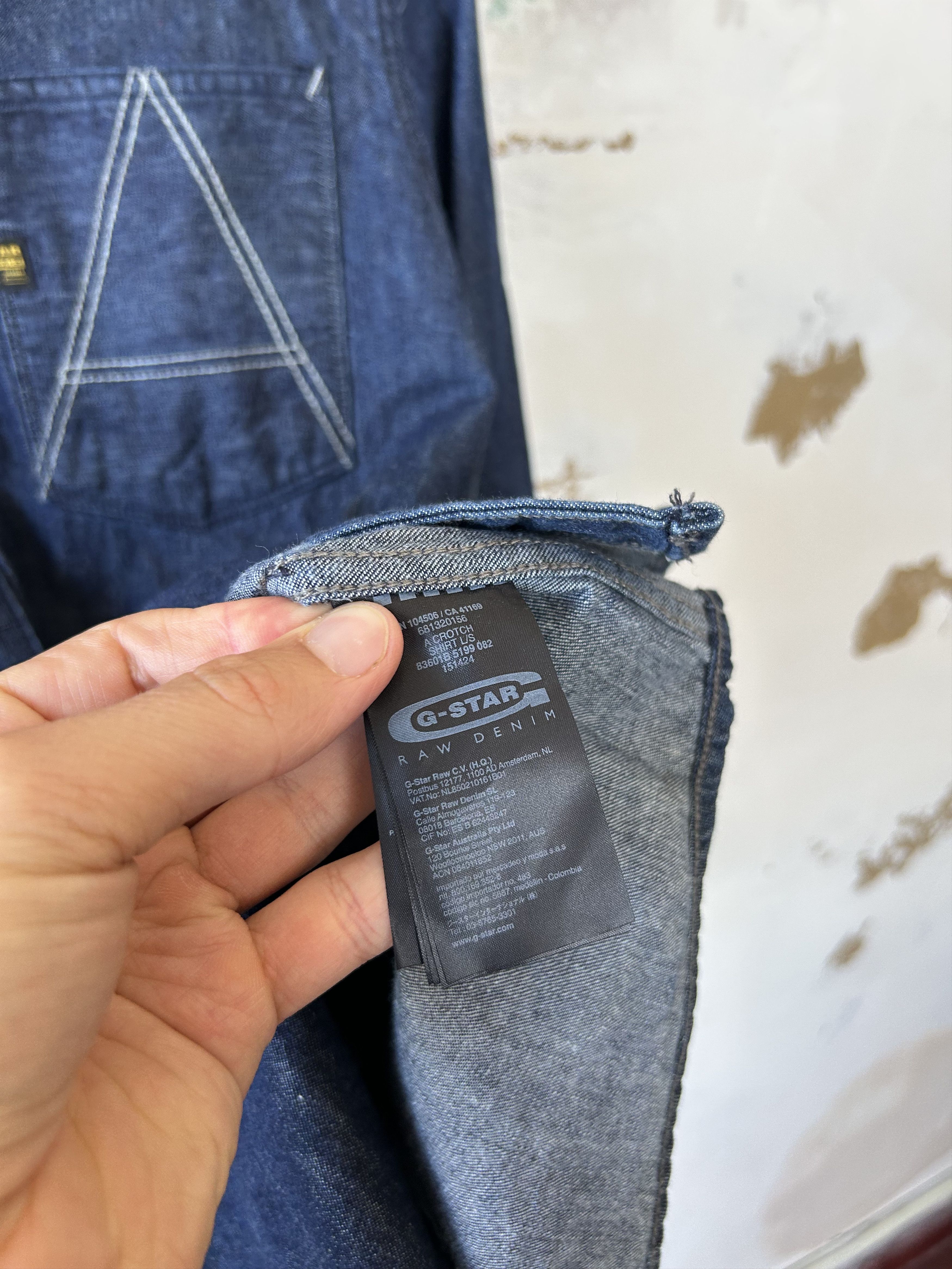 G-Star G-Star Raw Denim Shirt Blue Western Size US M / EU 48-50 / 2 - 6 Thumbnail