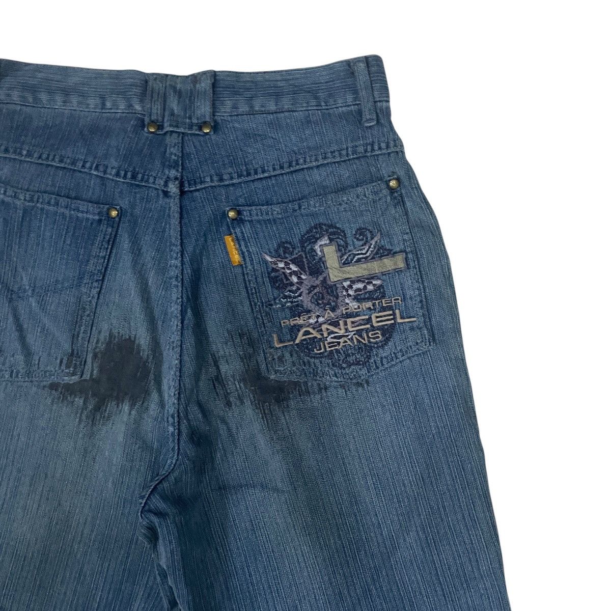 Lancel Vintage Lancel Paris Denim Size US 28 / EU 44 - 10 Thumbnail