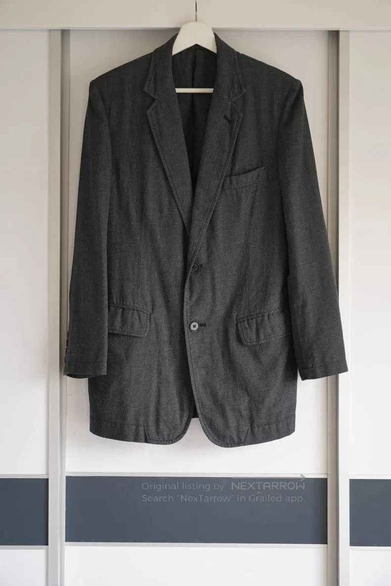 Yohji Yamamoto Yohji Yamamoto 12AW Asymmetric Gray Blazer. Size US M / EU 48-50 / 2 - 1 Thumbnail