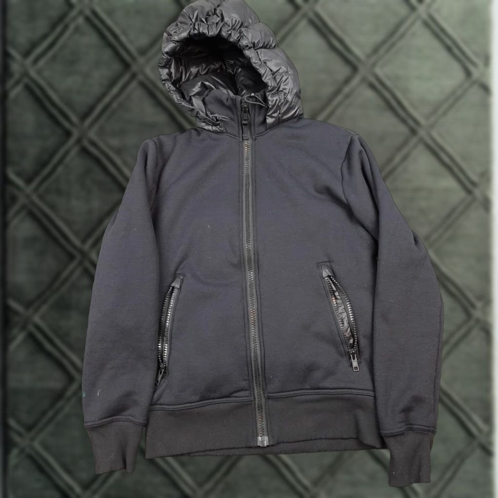 Lululemon Lululemon Jacket Mens Small Black Goose Down Hood Hybrid Full Zip Puffer Quilted Size US S / EU 44-46 / 1 - 1 Thumbnail