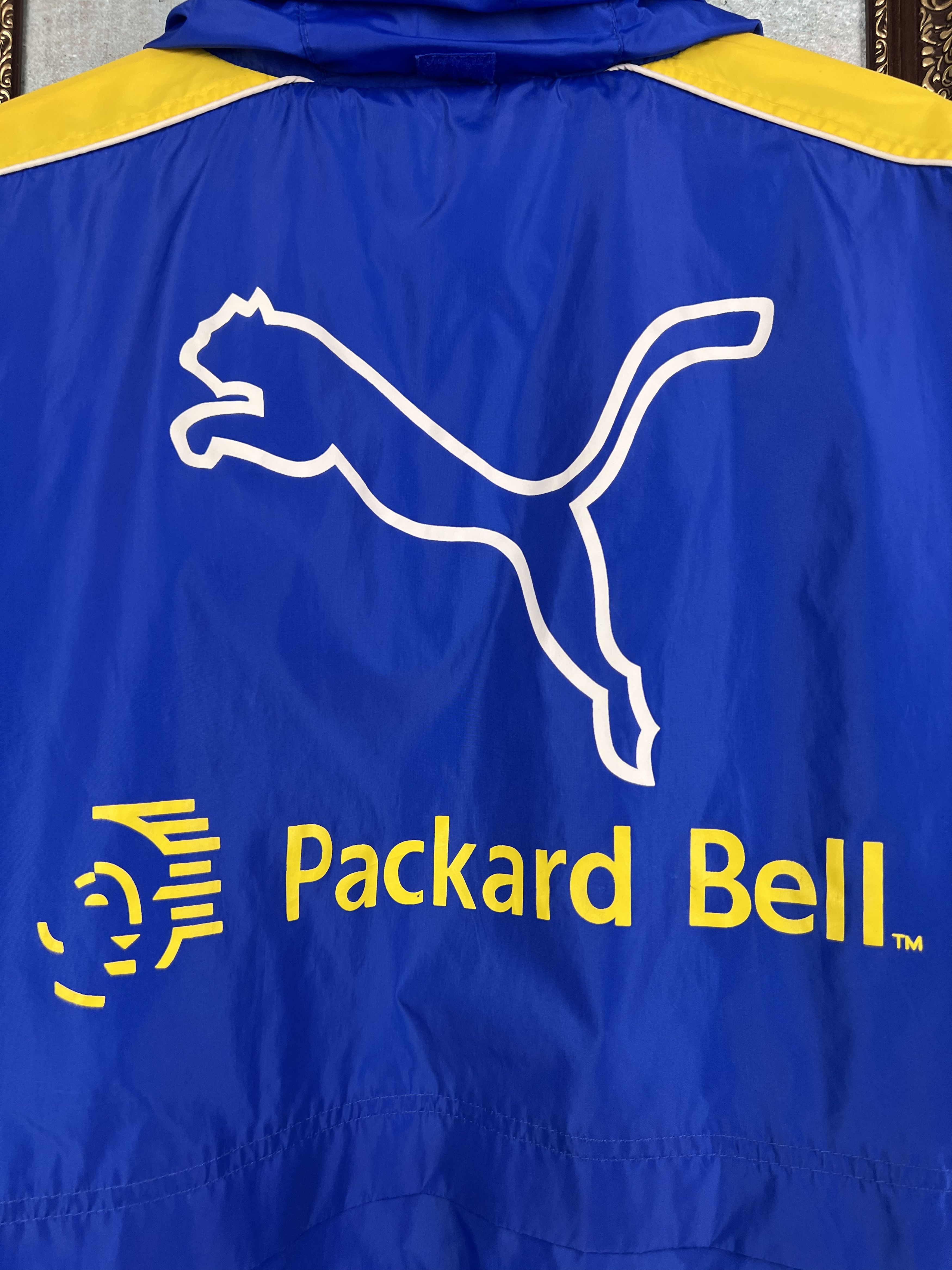 Puma Vintage 90's Puma Leeds United Football Padded Jacket Soccer Size US XL / EU 56 / 4 - 11 Thumbnail