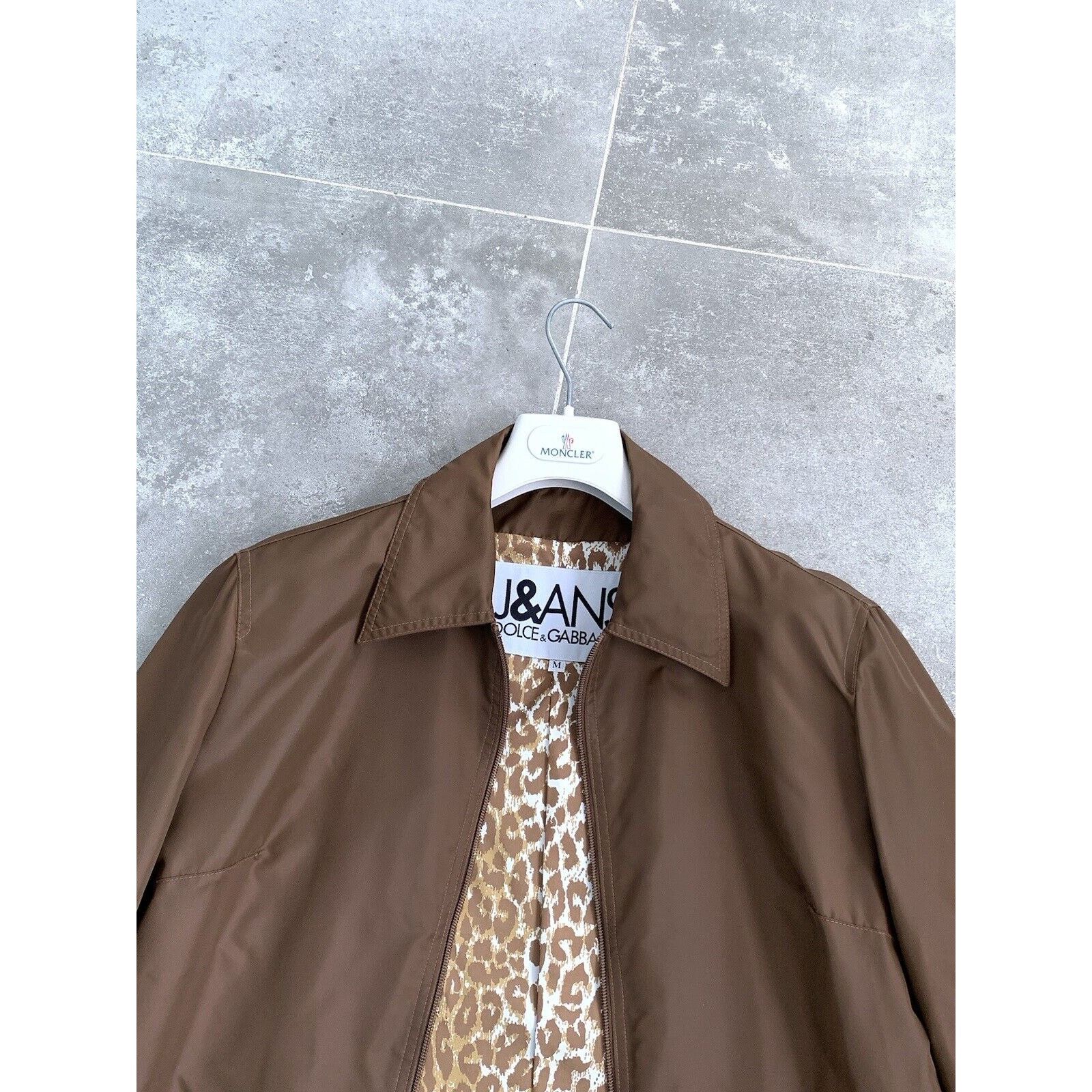 Dolce & Gabbana Women's DOLCE & GABBANA Leopard Bomber Jacket Coat SZ M L Size M / US 6-8 / IT 42-44 - 2 Thumbnail