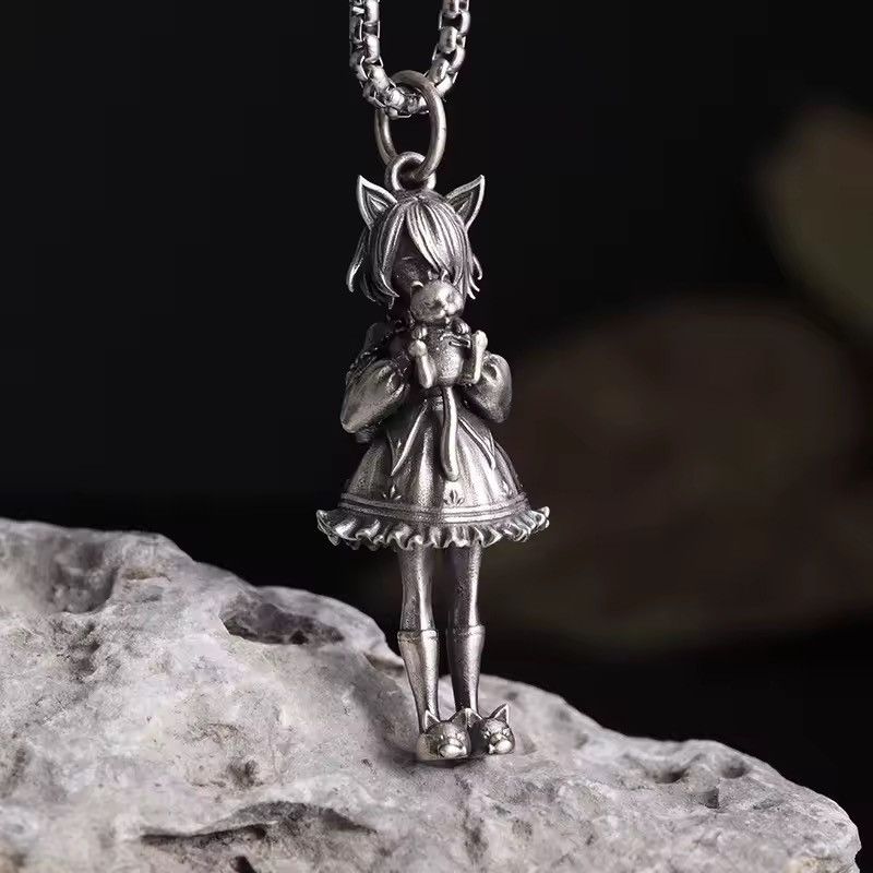 VIBE Punk Necklace Girl Chain Size ONE SIZE - 4 Thumbnail