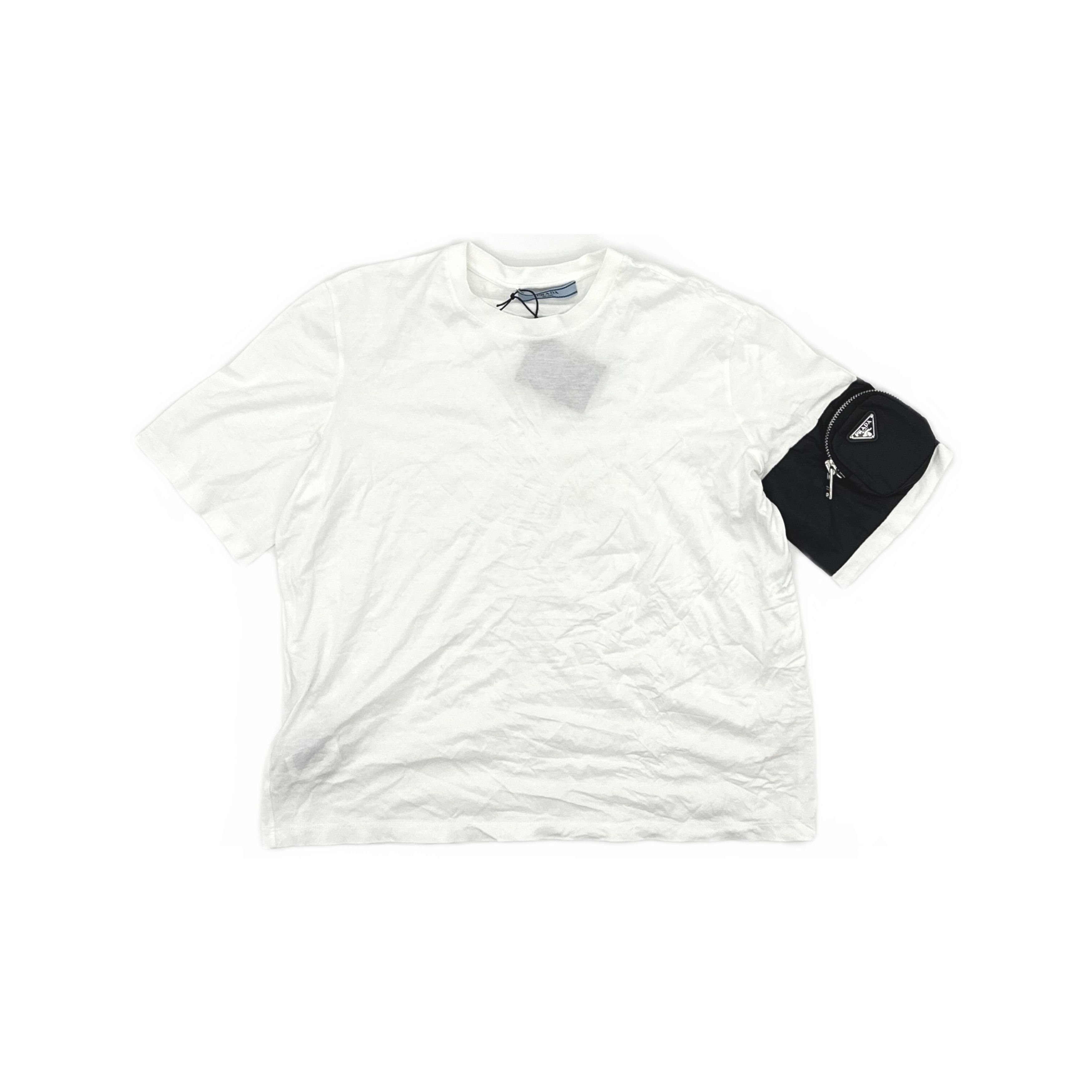 Prada Prada Nylon Pocket T-Shirt Size M Size US M / EU 48-50 / 2 - 1 Thumbnail