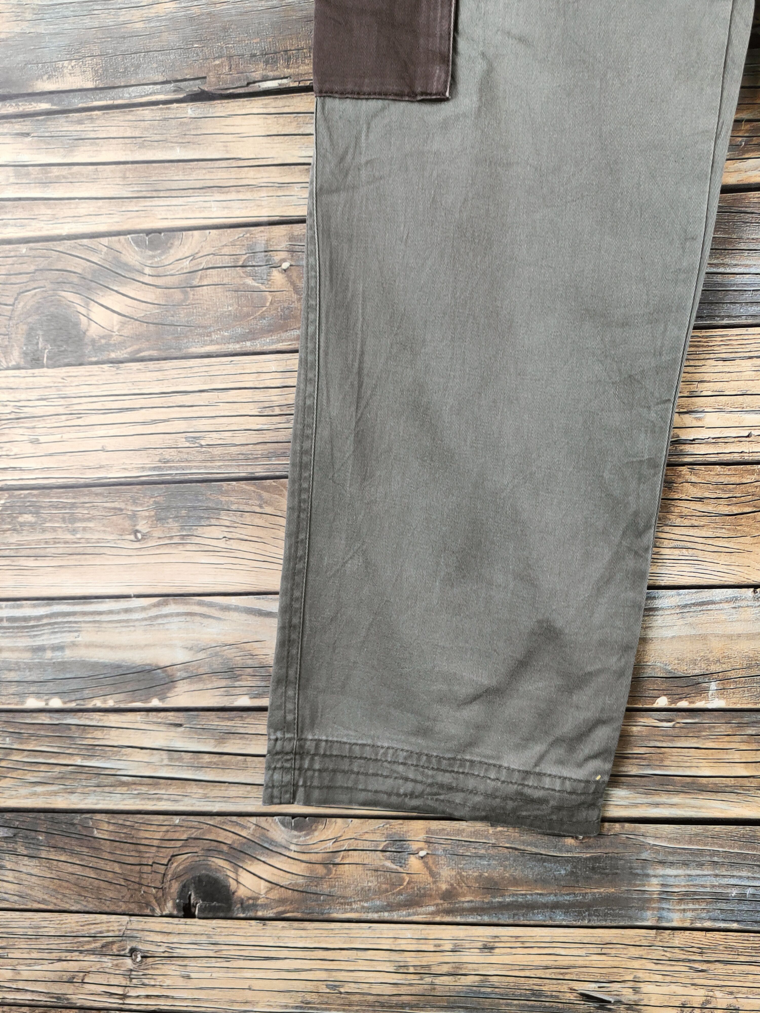Japanese Brand DL Ad Life Olive Multipocket Cargo Pants #46-367 Size 24" / US 00 / IT 34 - 4 Thumbnail