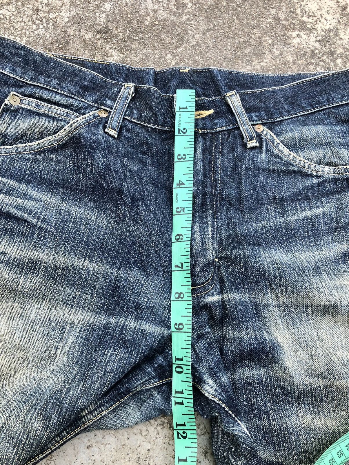 Lee VINTAGE LEE 101Z DISTRESSED DENIM Size US 30 / EU 46 - 10 Thumbnail