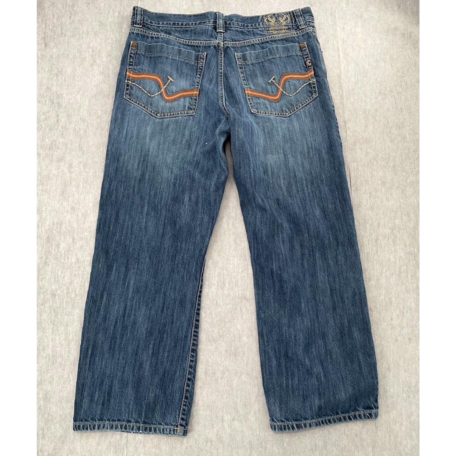 Vintage VINTAGE Paco Men Jeans 36 Adult Straight Leg Blue Denim Heavy Duty Logo Streetwear 90s Size US 36 / EU 52 - 2 Thumbnail