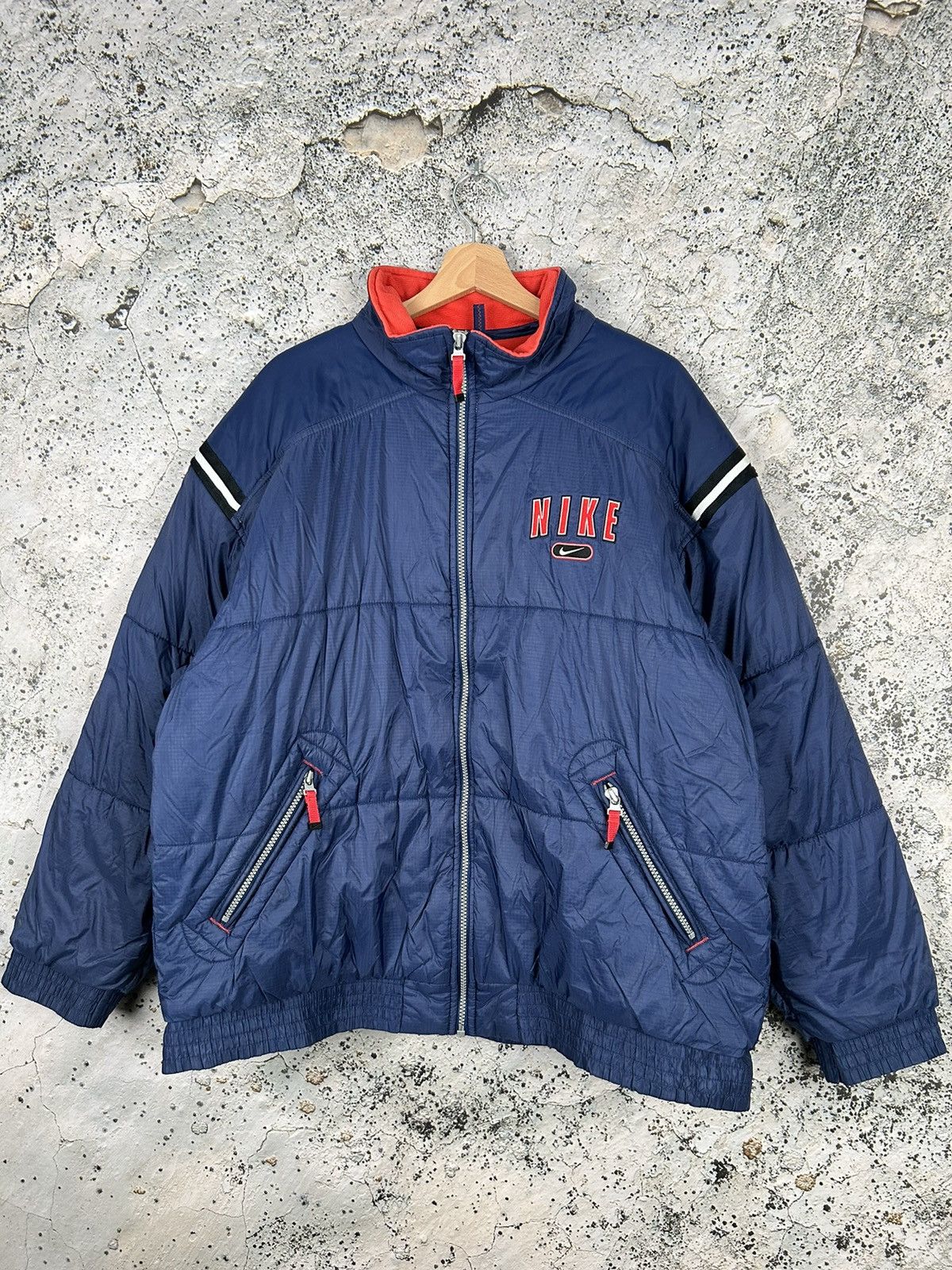 Nike Vintage Nike 90s Light Jacket Streetwear Swoosh Hype Size US L / EU 52-54 / 3 - 1 Thumbnail