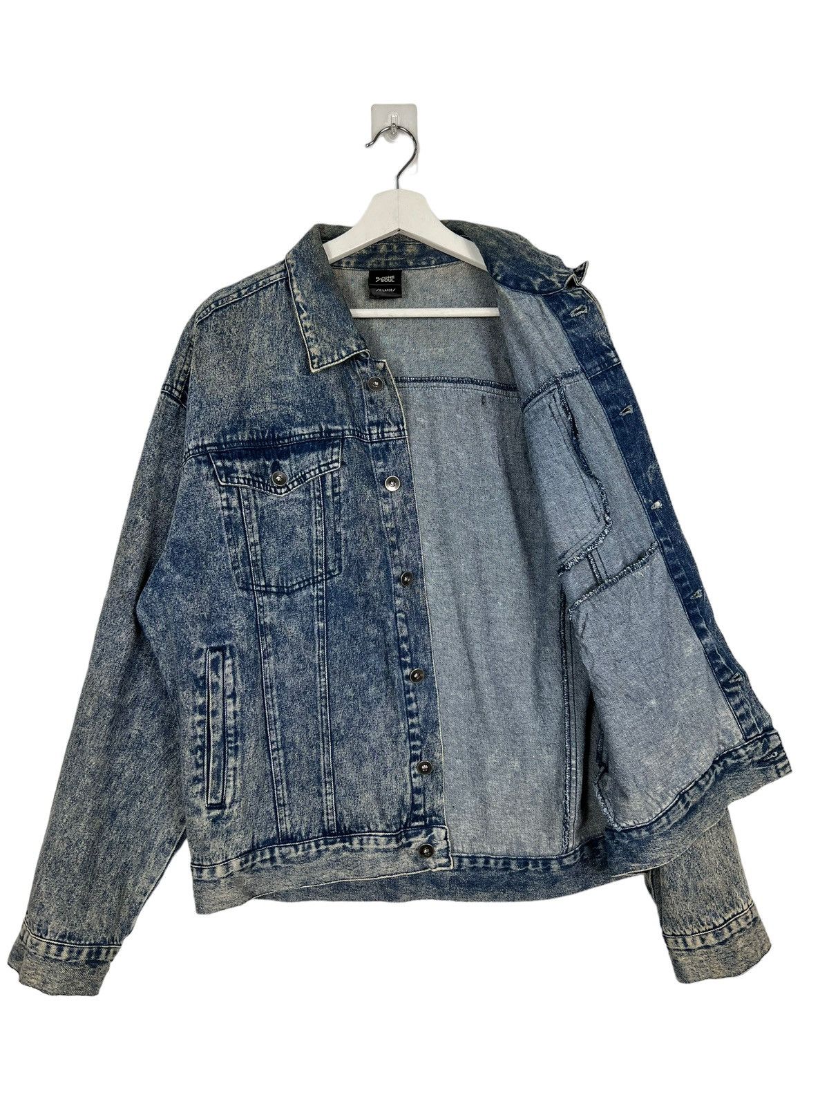 Japanese Brand 🔥 B ONE SOUL DYED DENIM TRUCKER JACKET Size US M / EU 48-50 / 2 - 9 Thumbnail