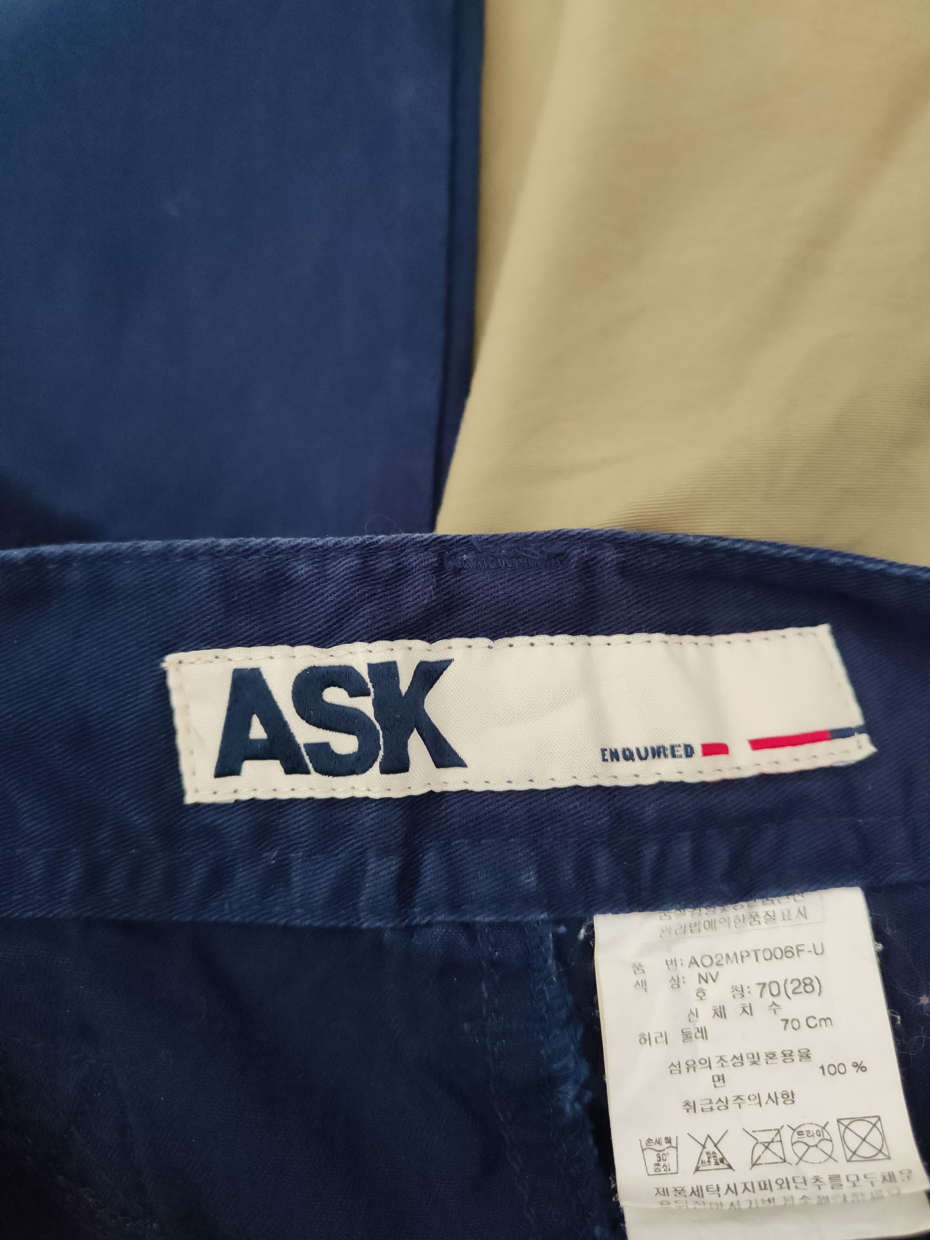 Japanese Brand DLL Ask Enquired Navy Multipocket Tactical Cargo Pants #193 Size US 29 - 14 Thumbnail
