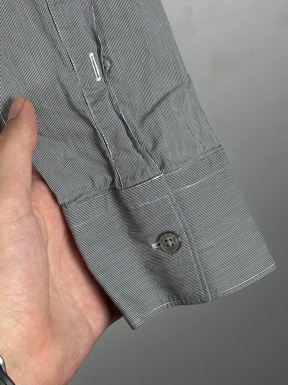 Ermenegildo Zegna Ermenegildo Zegna Striped Shirt City Men's 44 Size US L / EU 52-54 / 3 - 7 Thumbnail