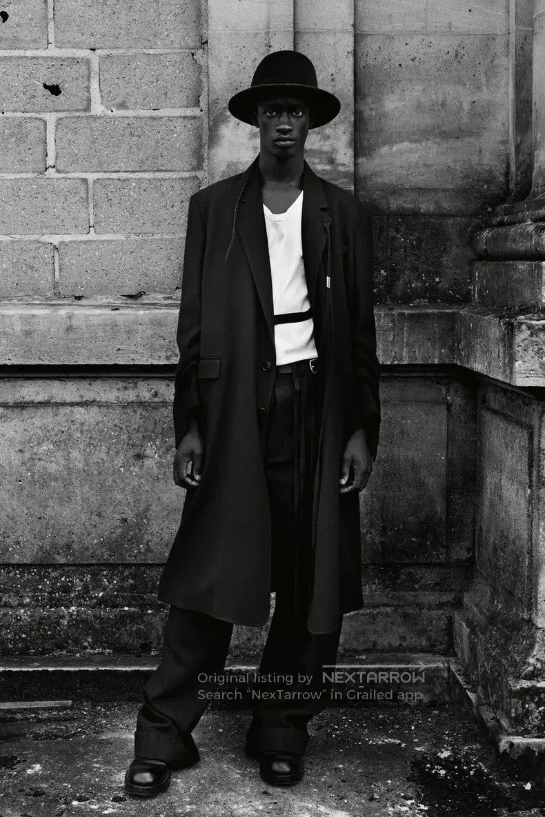 Ann Demeulemeester Ann Demeulemeester 44 cashmere streamer coat Size US XXS / EU 40 - 1 Thumbnail