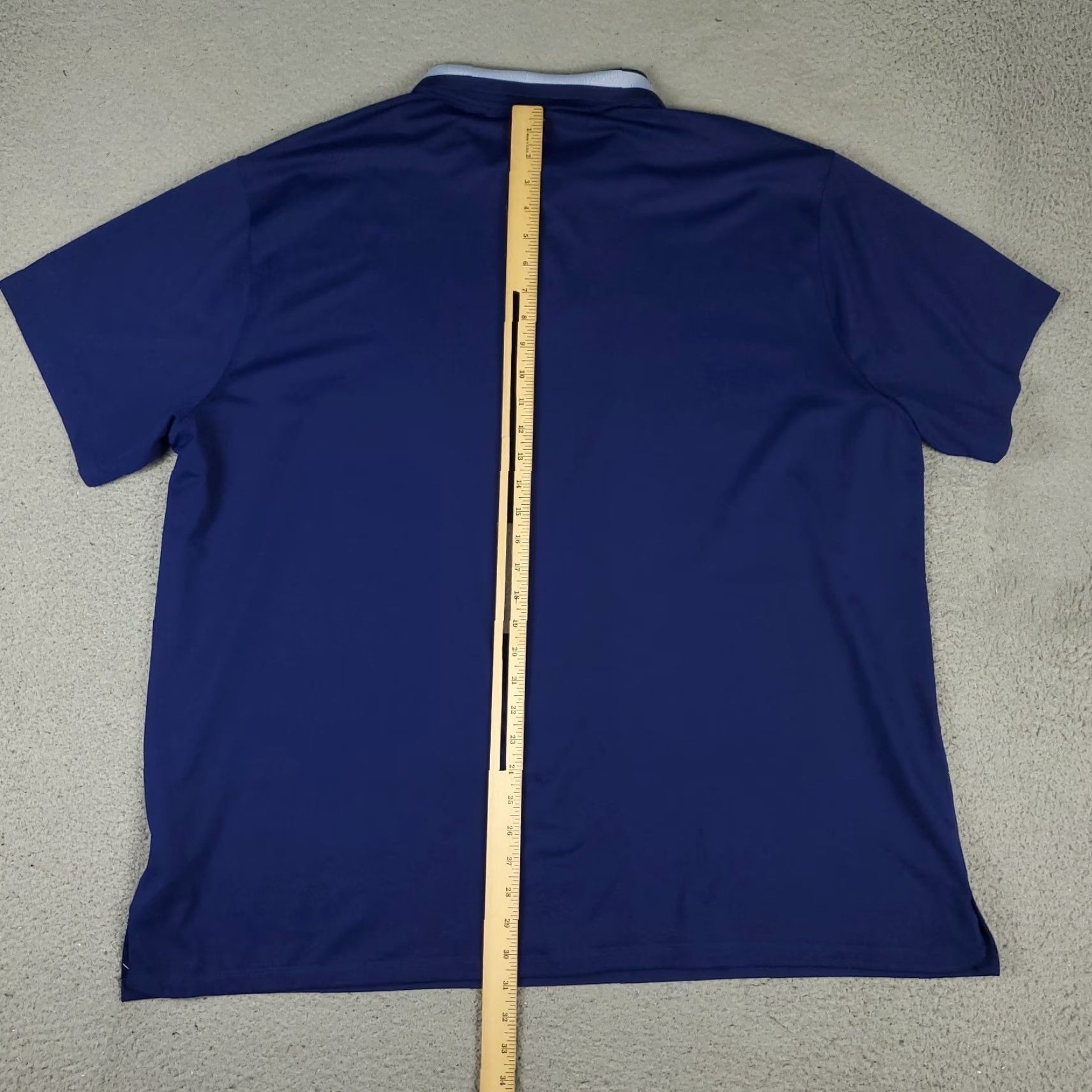 Nike VINTAGE Nike Polo Shirt Mens 2XL Blue Nike Golf Dri-Fit Short Sleeve Polo Shirt Mens 2XL Blue Short Sleeve Polyester Nike Golf Casual Casual Wear Size US XXL / EU 58 / 5 - 3 Thumbnail